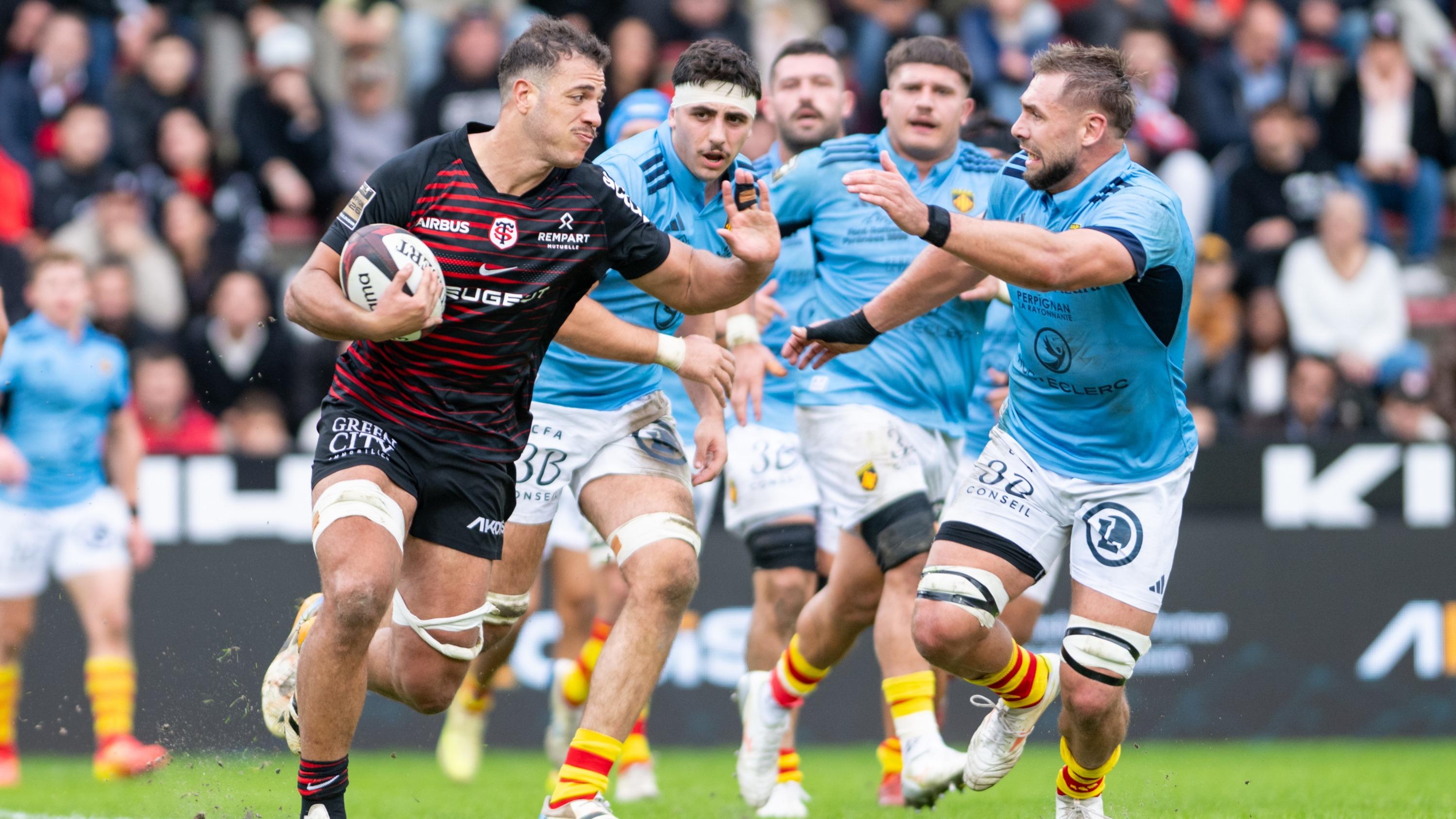 EN DIRECT - Multiplex Top 14 : Toulouse peu fringant contre Perpignan, le Stade Français et le Racing 92 sur le pont