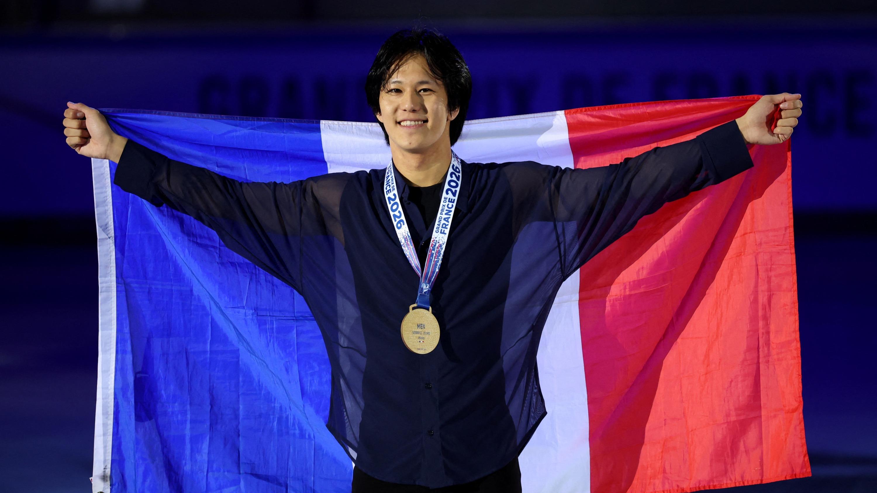 Patinage : pour la quatrième fois, Adam Siao Him Fa remporte le Grand Prix de France