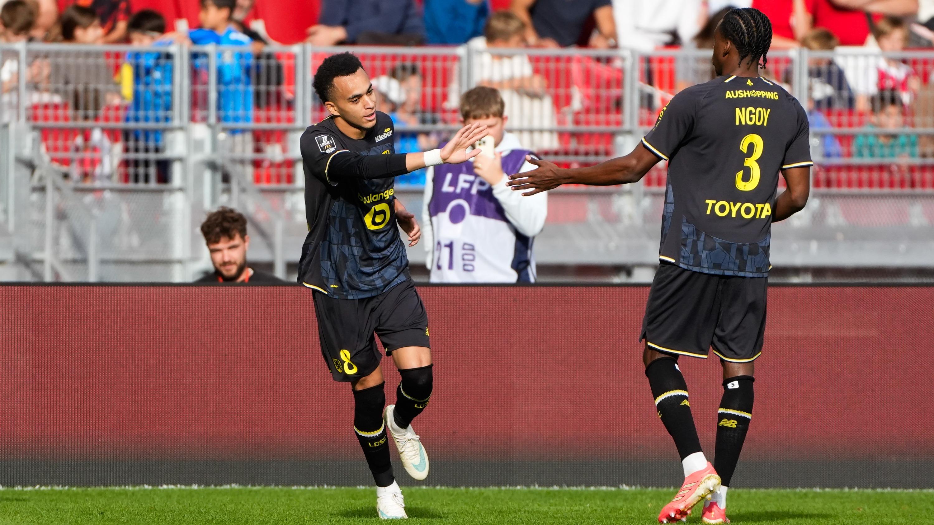 Monaco-Lille : en vidéo, le deuxième but de la saison d’Ethan Mbappé qui lance bien les Lillois 썸네일