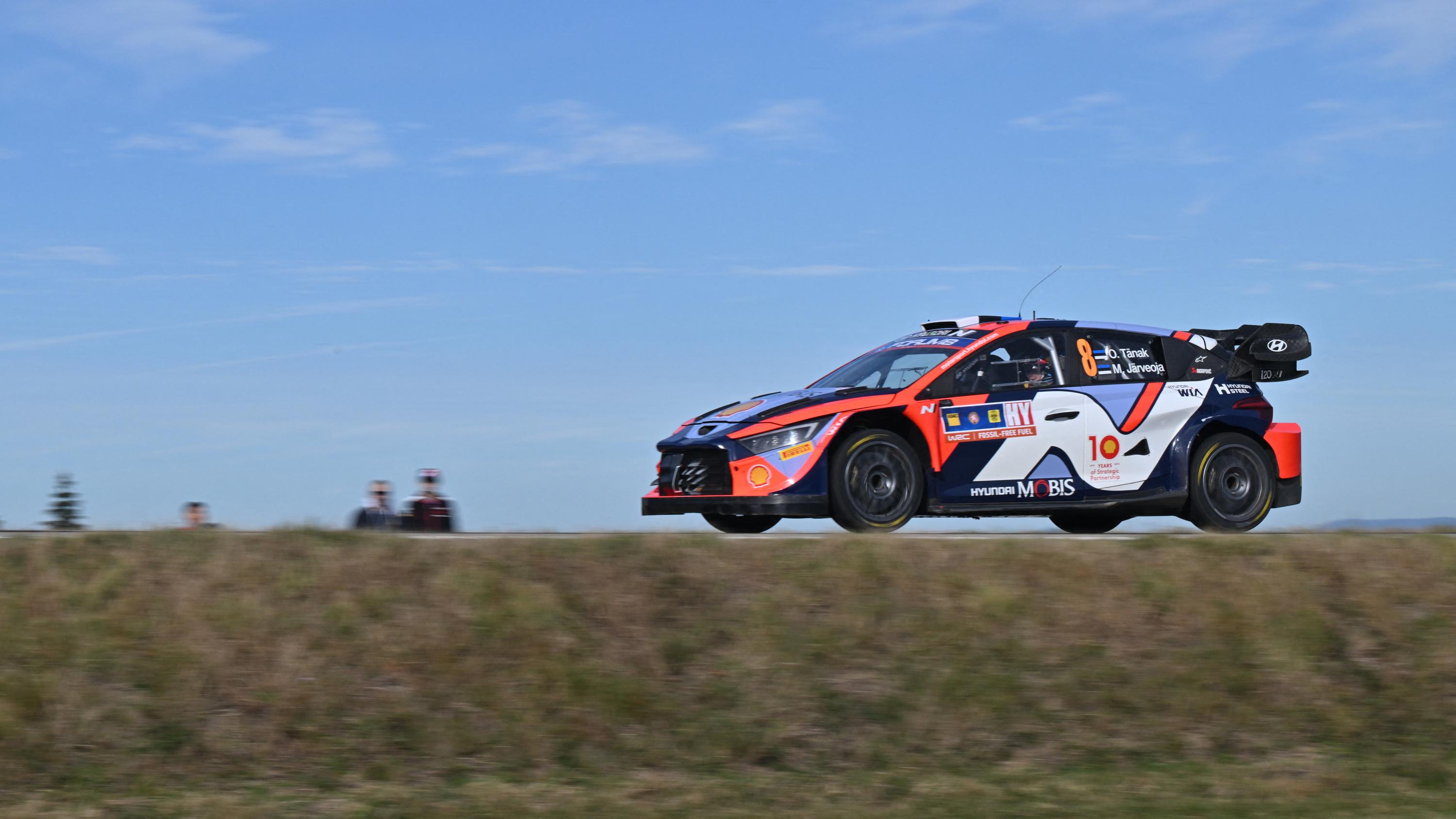 WRC : l’Estonien Tänak en tête au rallye du Japon, le Belge Neuville en difficulté