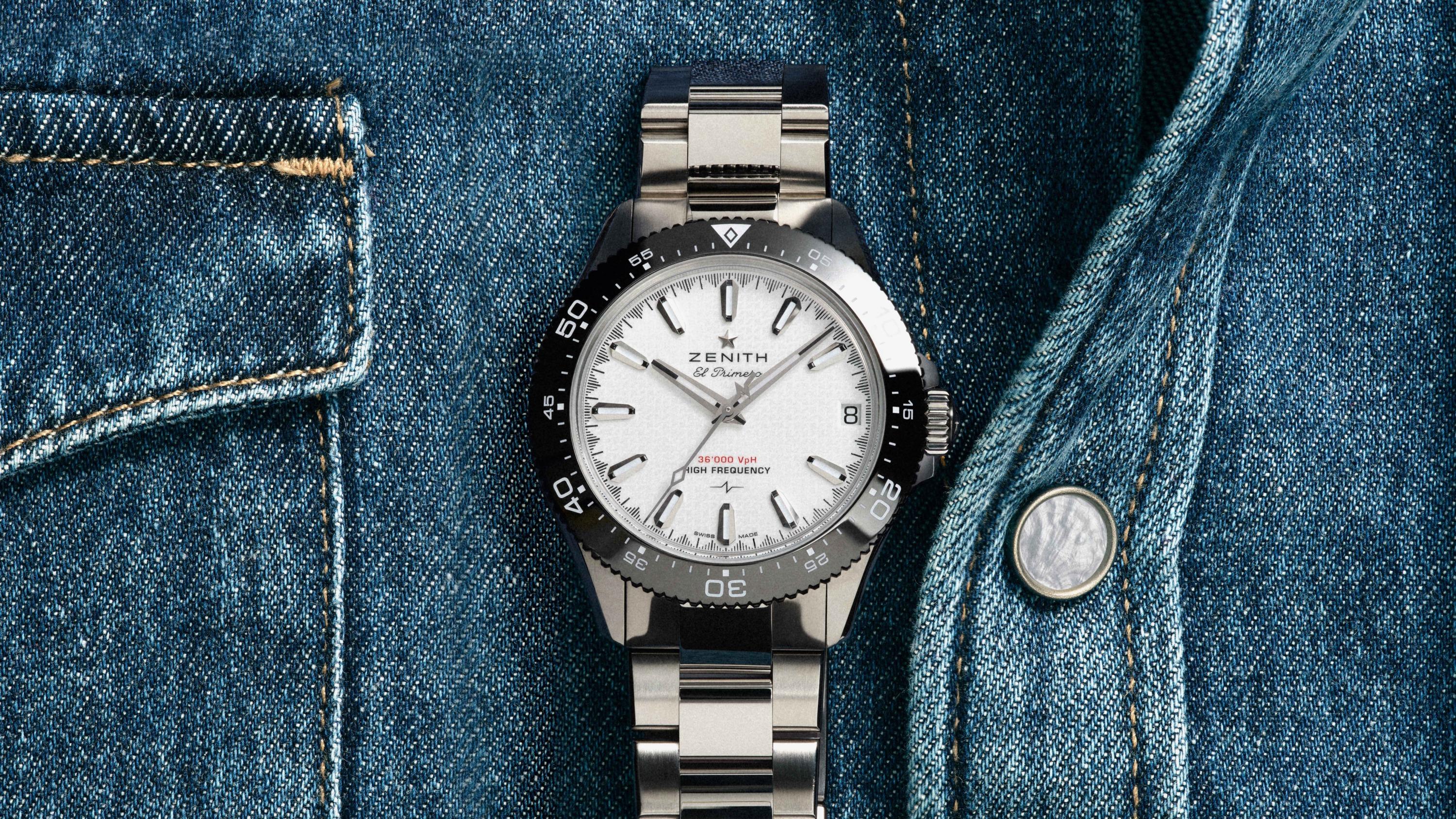 Zenith décline son El Primero en trois-aiguilles dans la Solo Sport