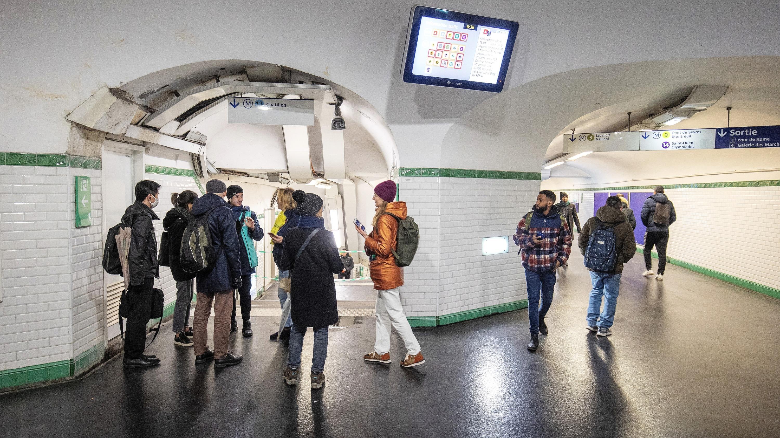 Une dizaine de stations de métro fermées à Paris ce jeudi, en raison de l’interdiction des manifestations