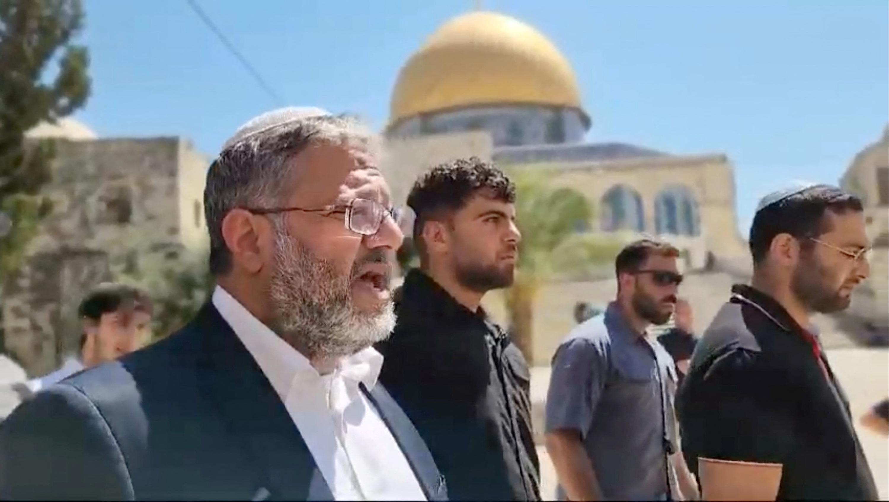 À Jérusalem, l'extrémiste Ben Gvir cherche à imposer la prière juive sur l'Esplanade des mosquées