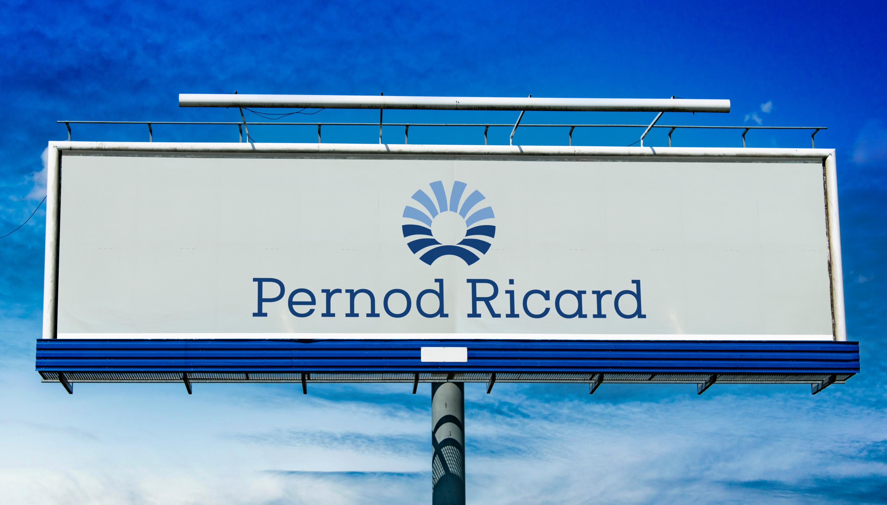 Pernod Ricard subit durement la faiblesse de la consommation de spiritueux aux États-Unis