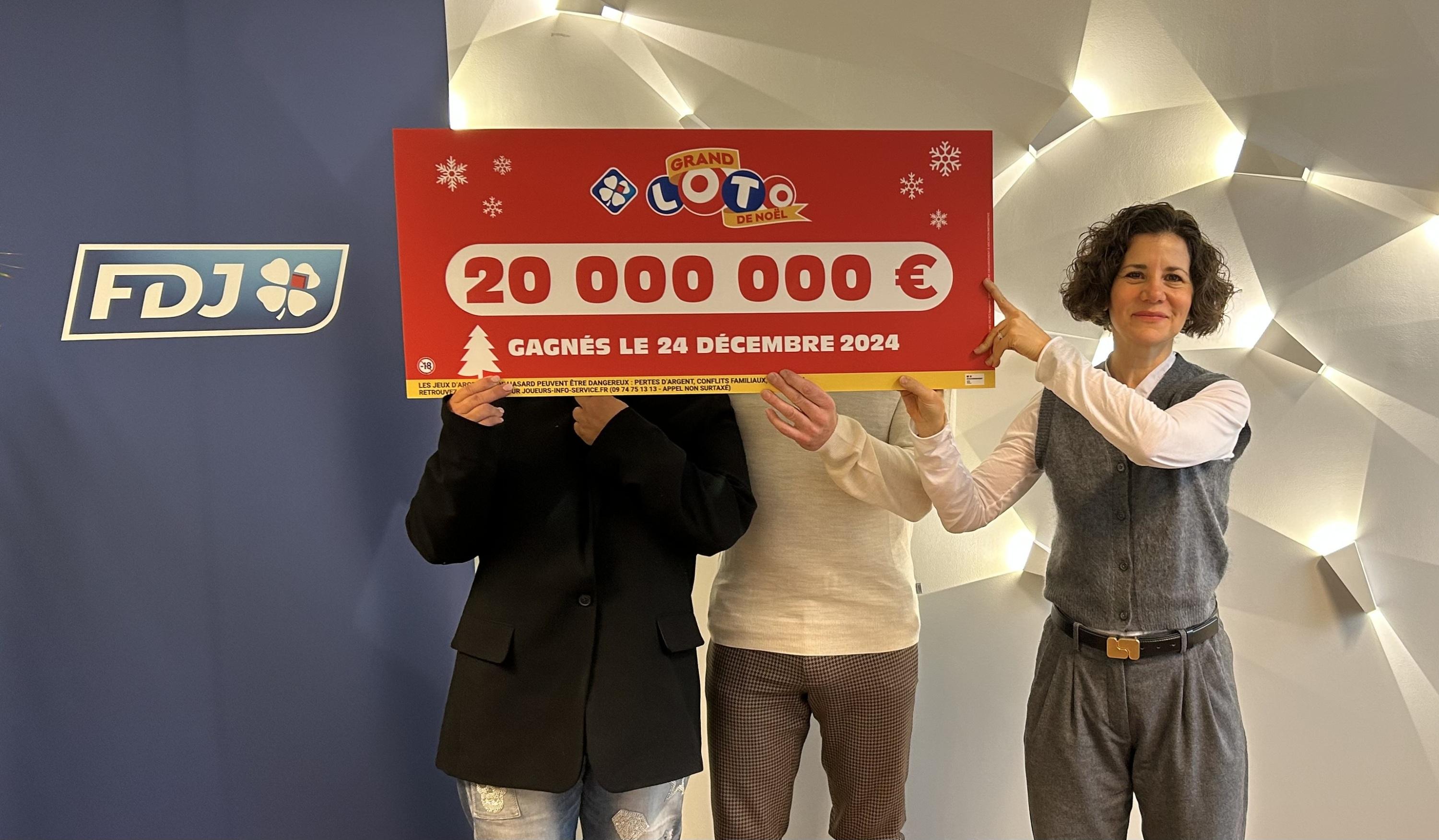 Son père avait déjà raflé le jackpot, il vient de remporter les 20 millions d’euros du grand Loto de Noël