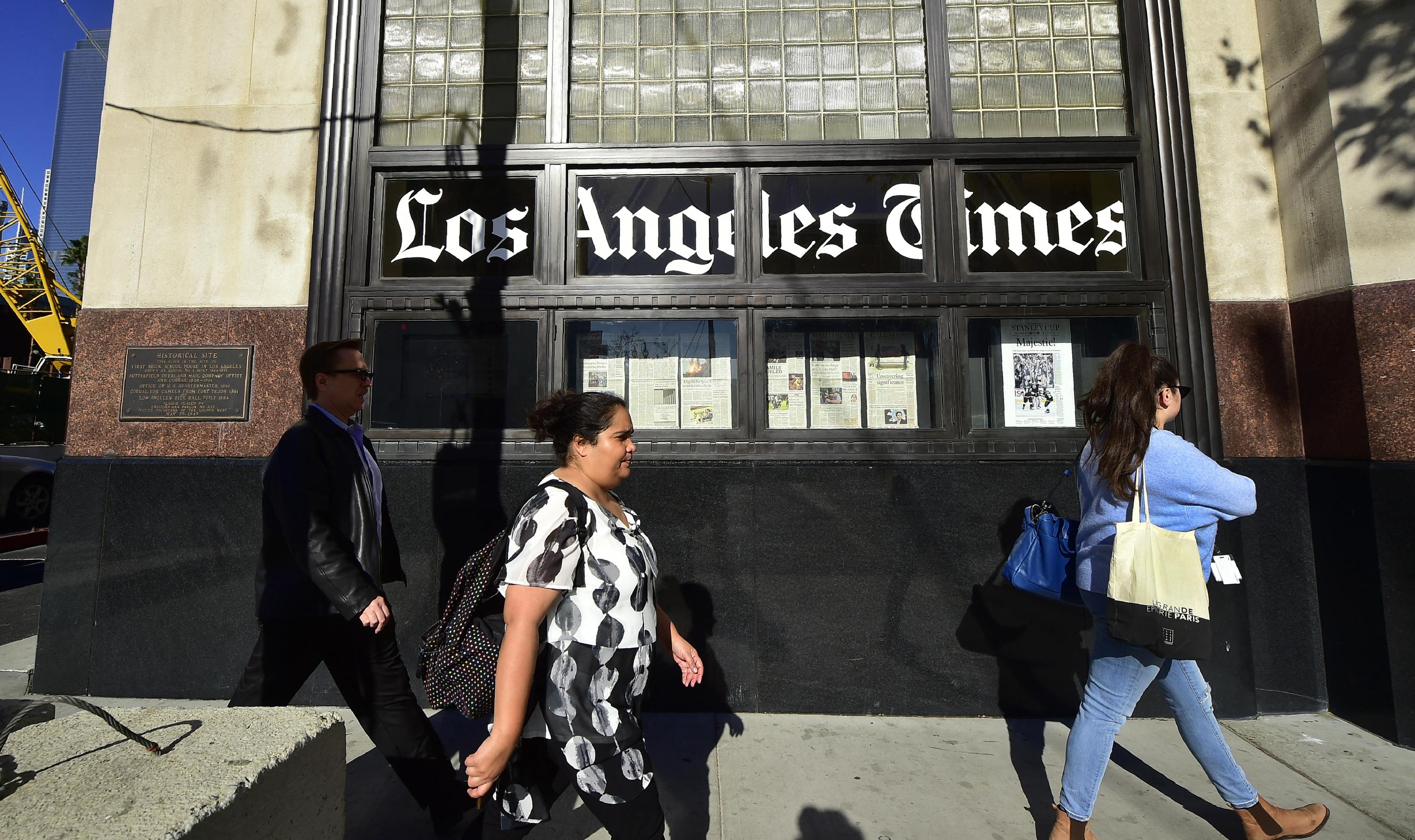En déroute, le Los Angeles Times entend se tourner vers Wall Street