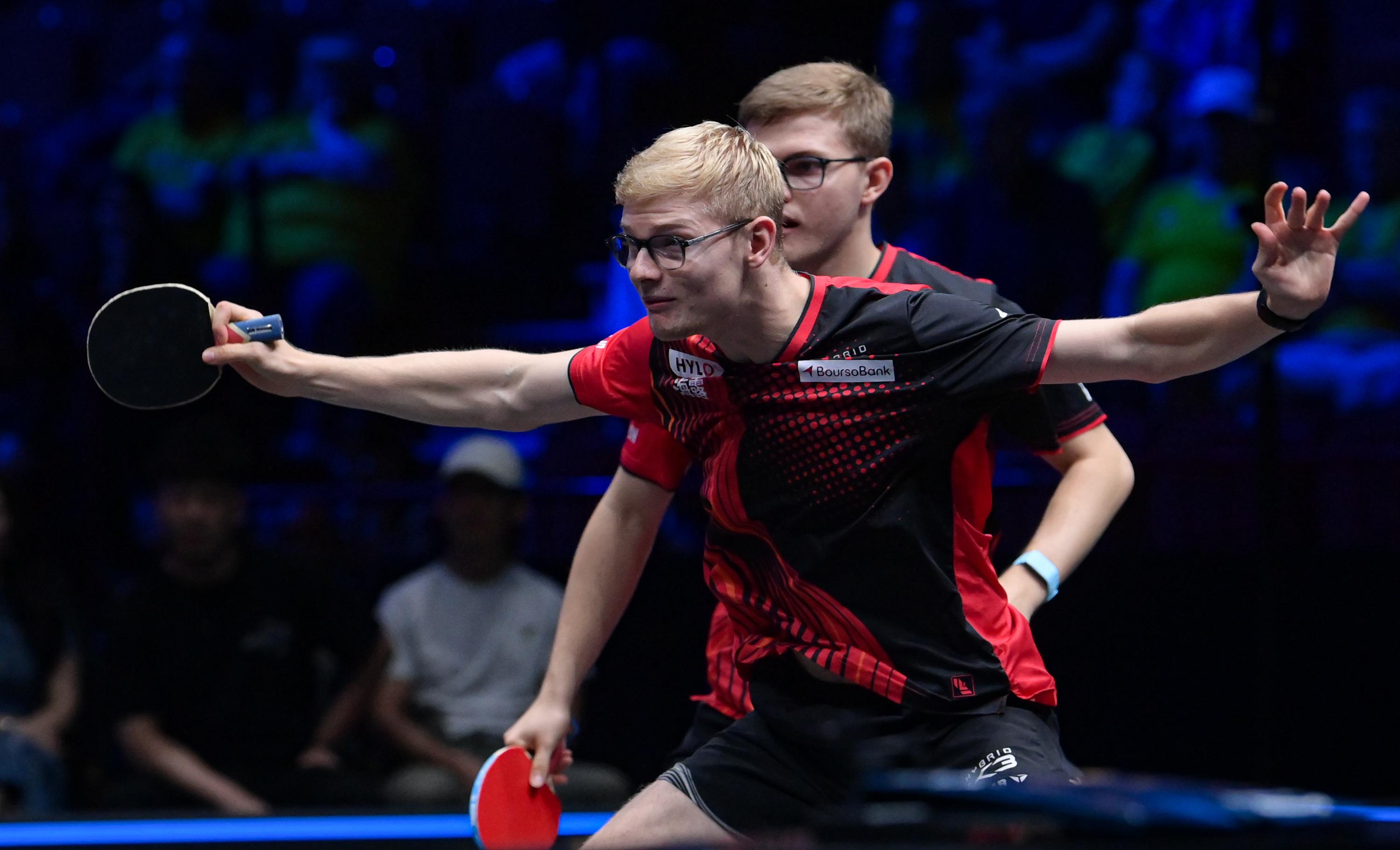 Tennis de table : inarrêtables, les frères Lebrun en final du Grand Smash de Chine