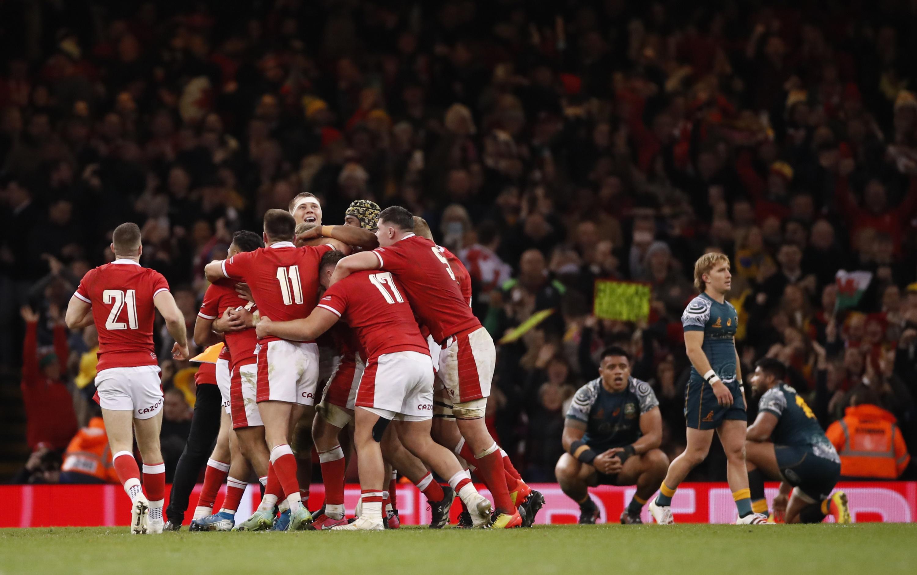 Rugby: le pays de Galles bat péniblement 14 Australiens (29-28)