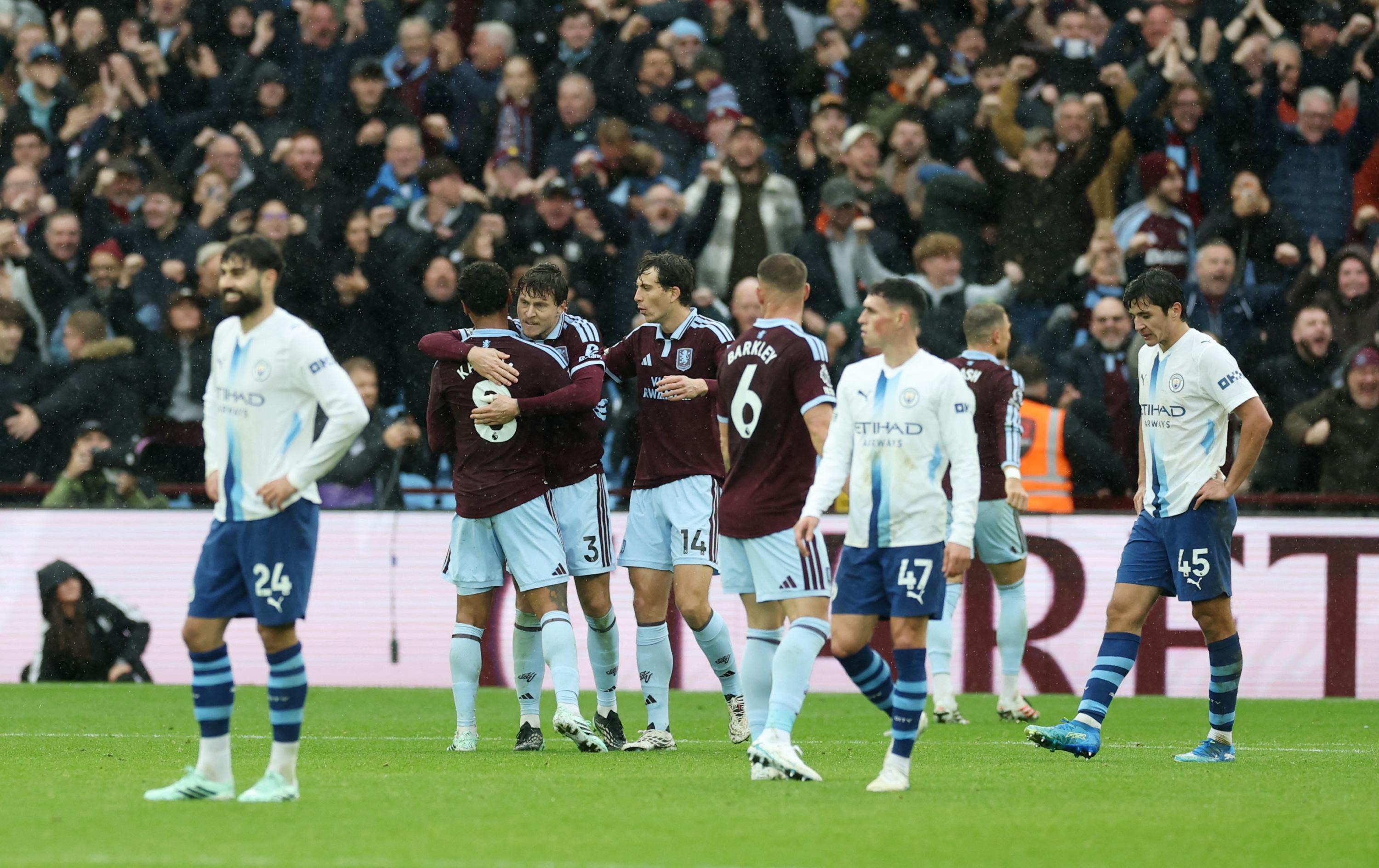 Premier League : avec un Cherki hors-sujet, Manchester City tombe encore à Aston Villa