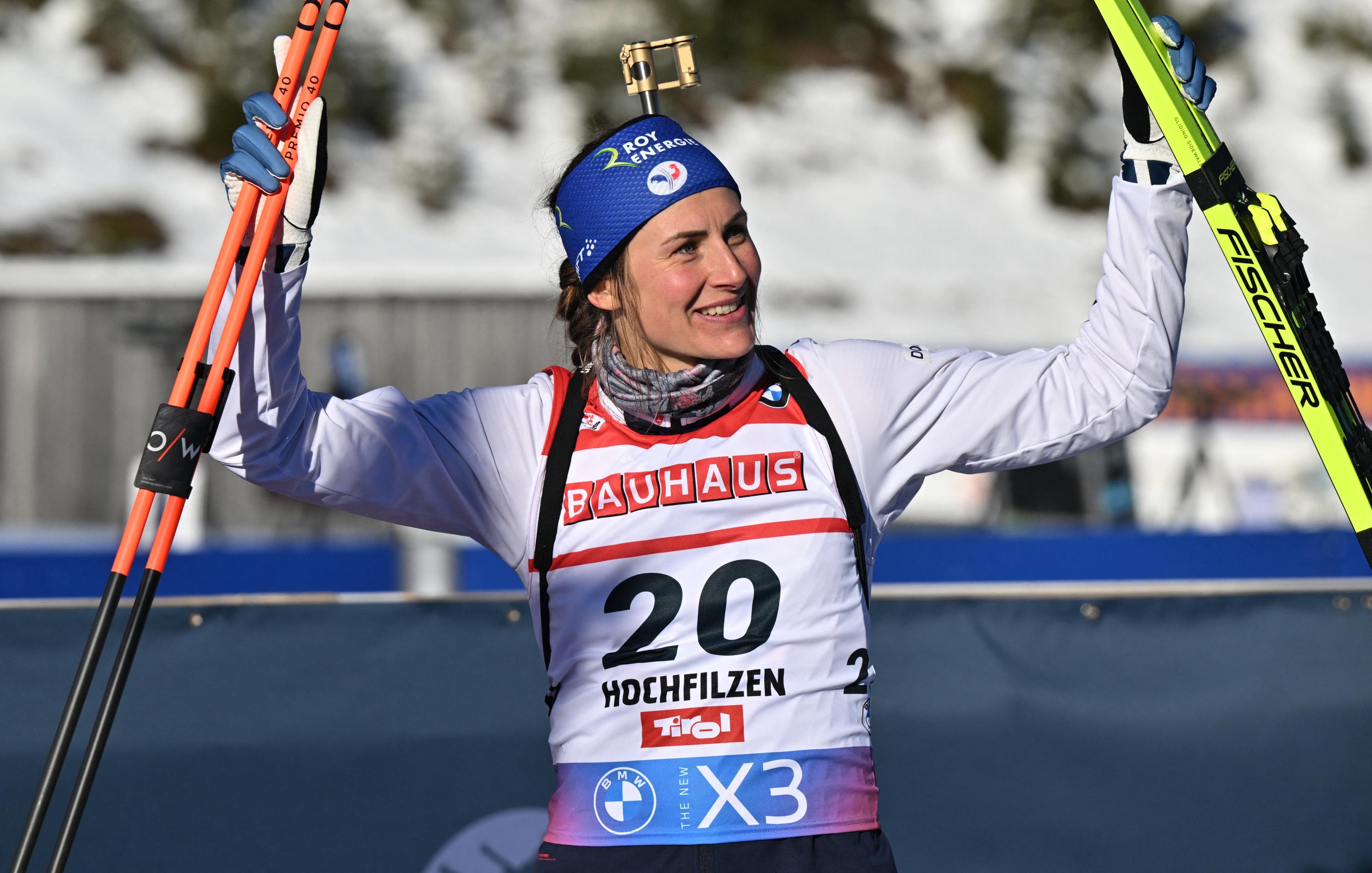 Biathlon: la Française Justine Braisaz-Bouchet remporte le sprint du Grand-Bornand