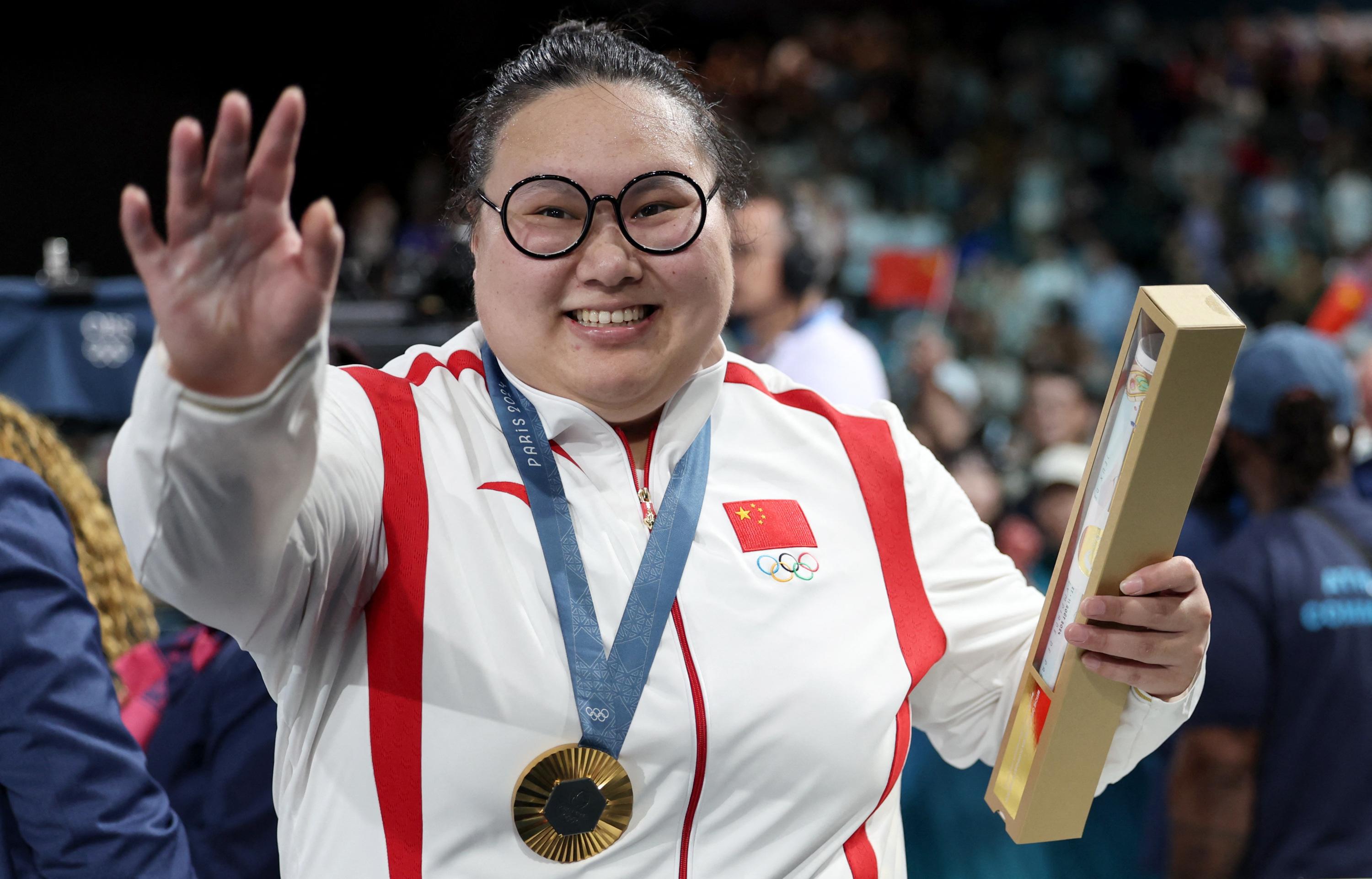 JO - Haltérophilie : la Chine se rapproche de la première place au tableau des médailles