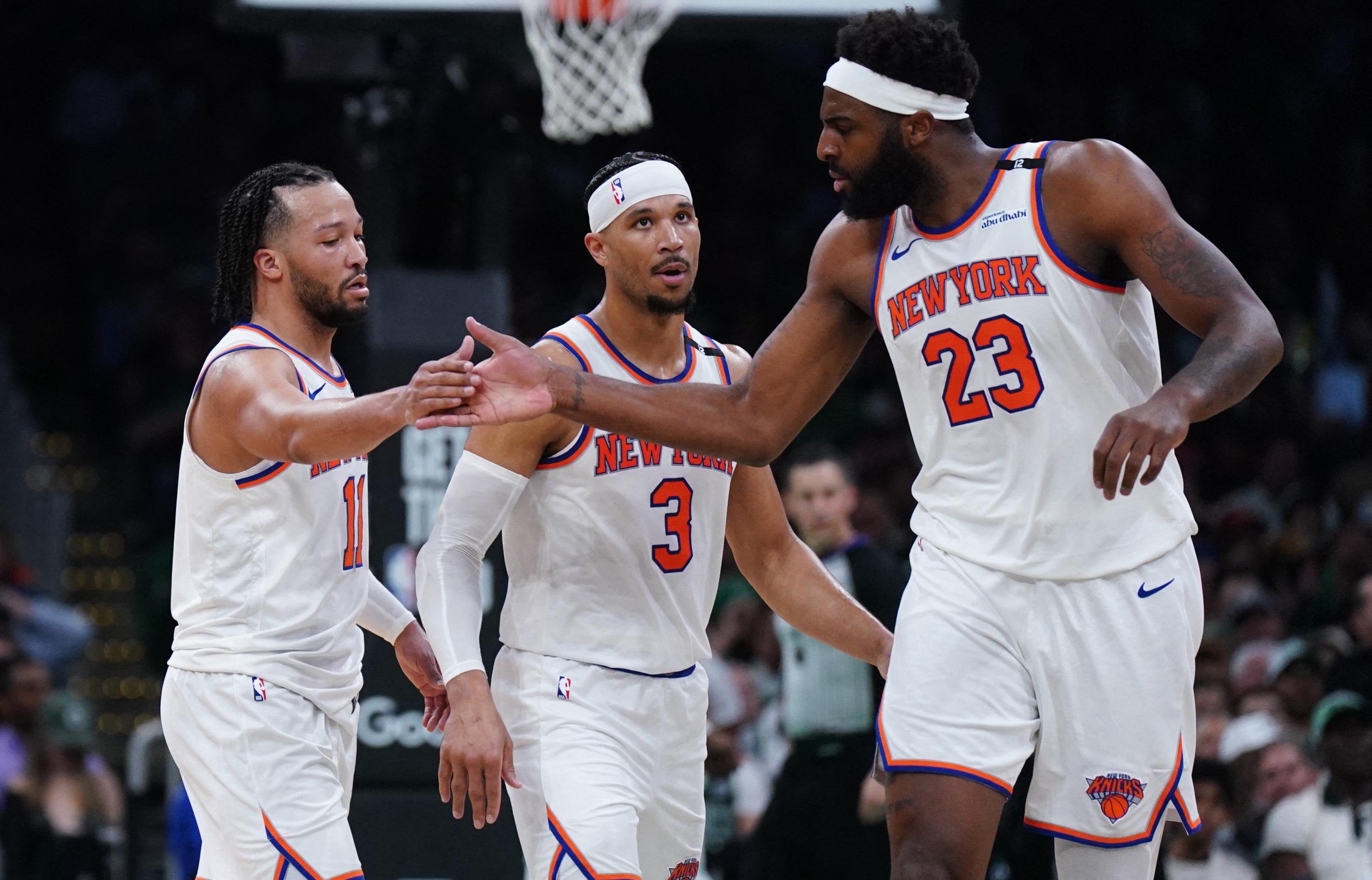 Play-offs NBA: les Knicks assomment Boston, le Thunder corrige Denver