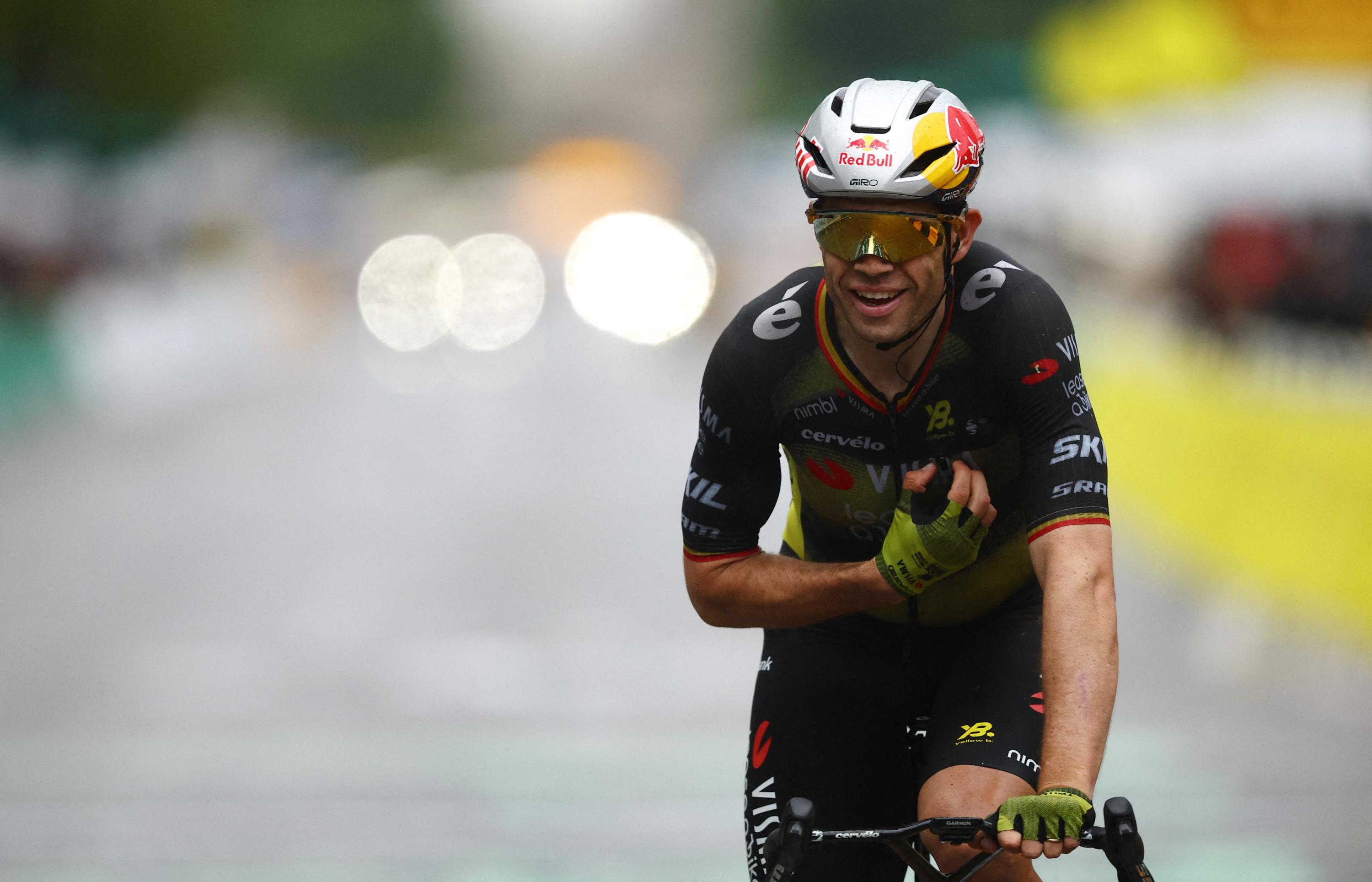 Tour de France: «Je n'étais pas vraiment préparé pour ces émotions», concède Van Aert