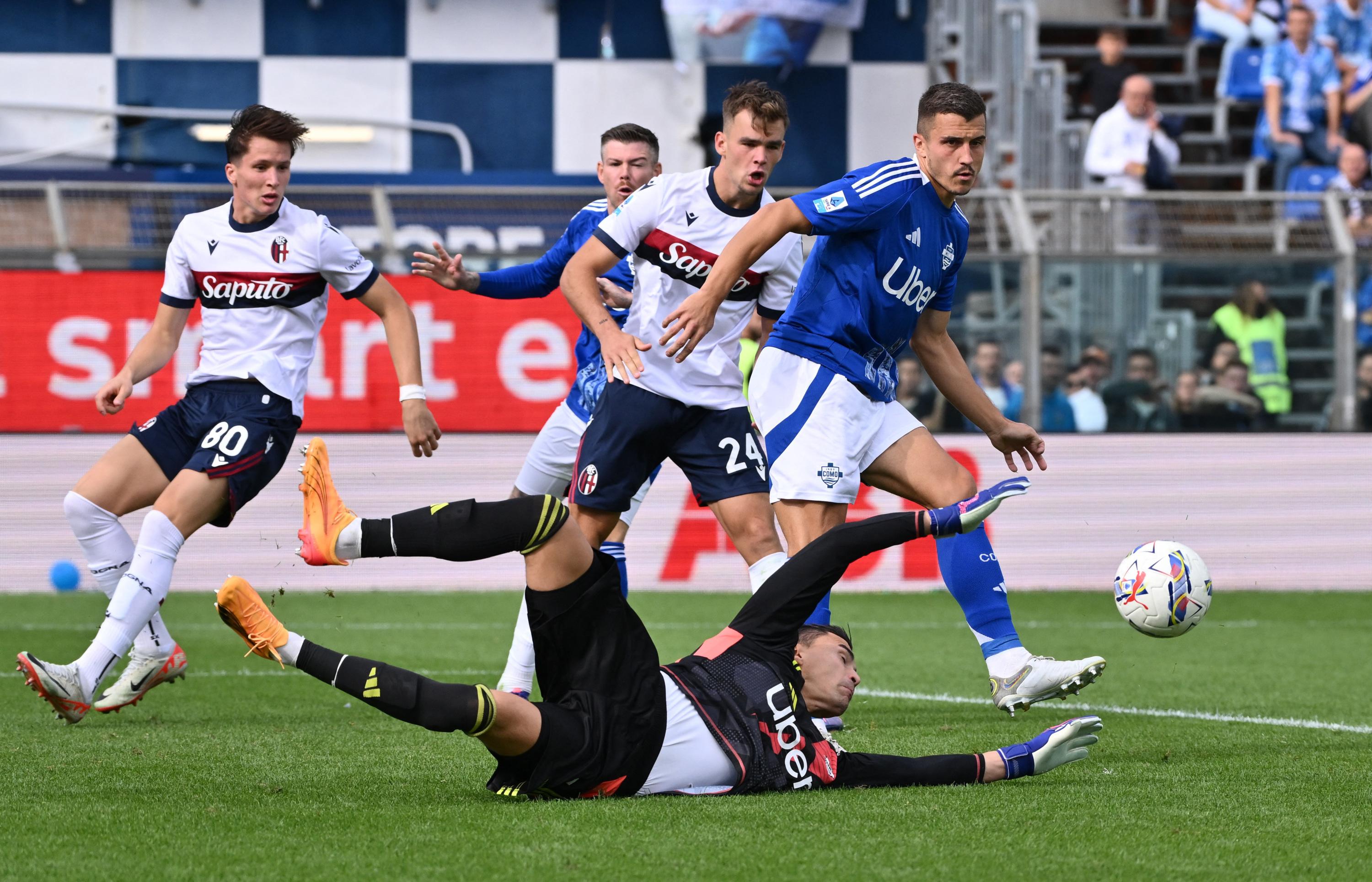 Serie A : Côme met Bologne dans le doute avant ses débuts en Ligue des champions