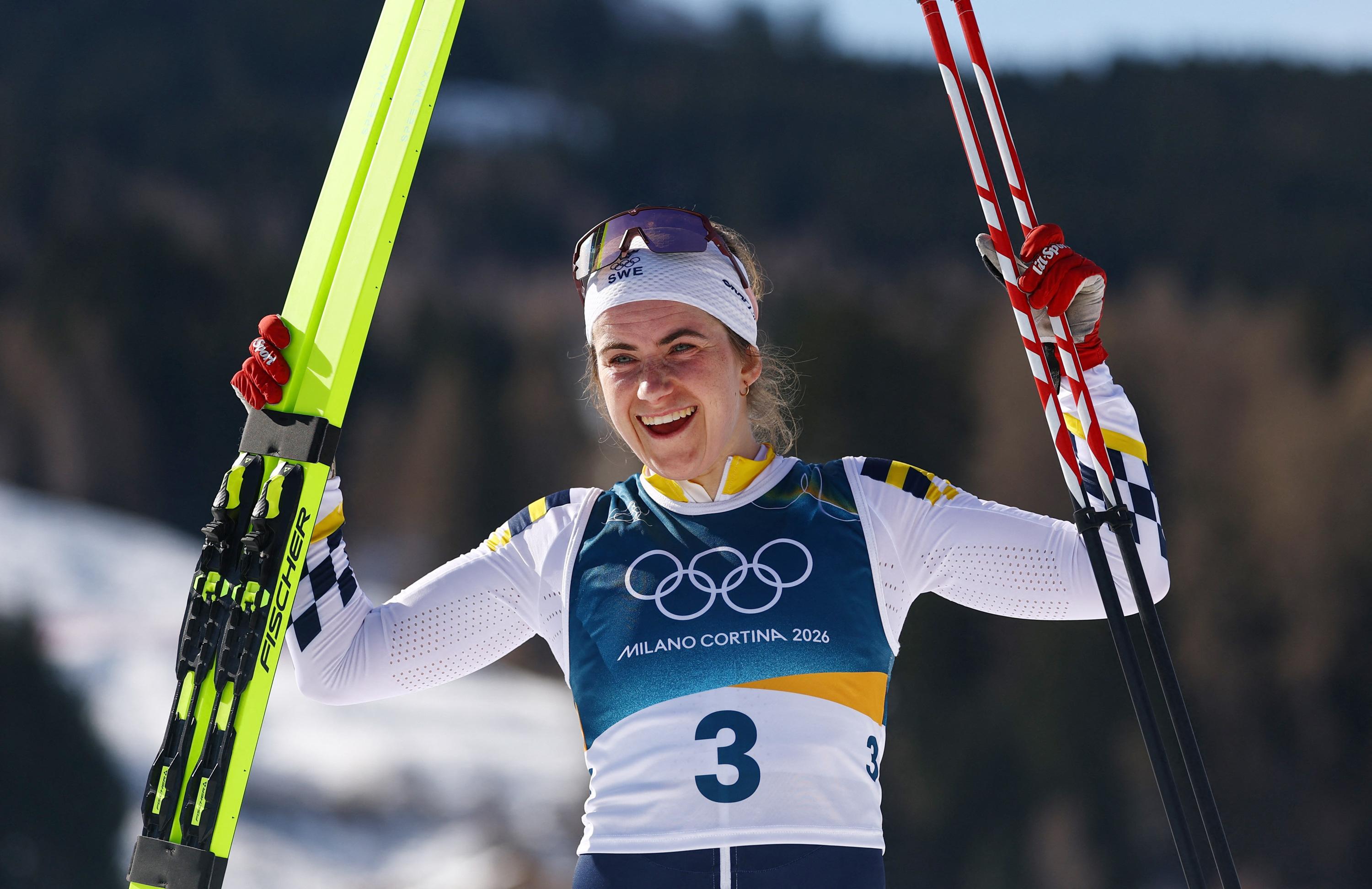 JO 2026: Andersson, sacrée sur 50 km, confirme la suprématie suédoise sur le fond féminin