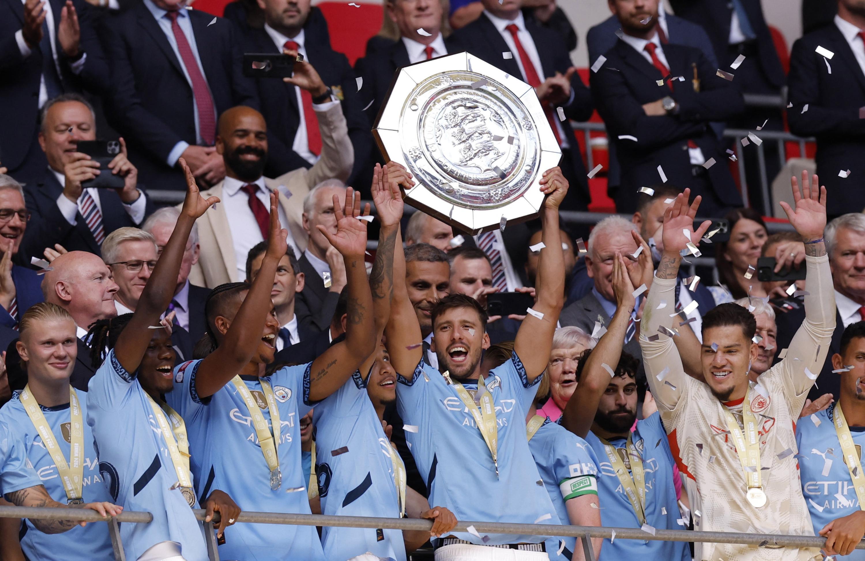 Foot : Manchester City remporte le Community Shield contre Manchester United