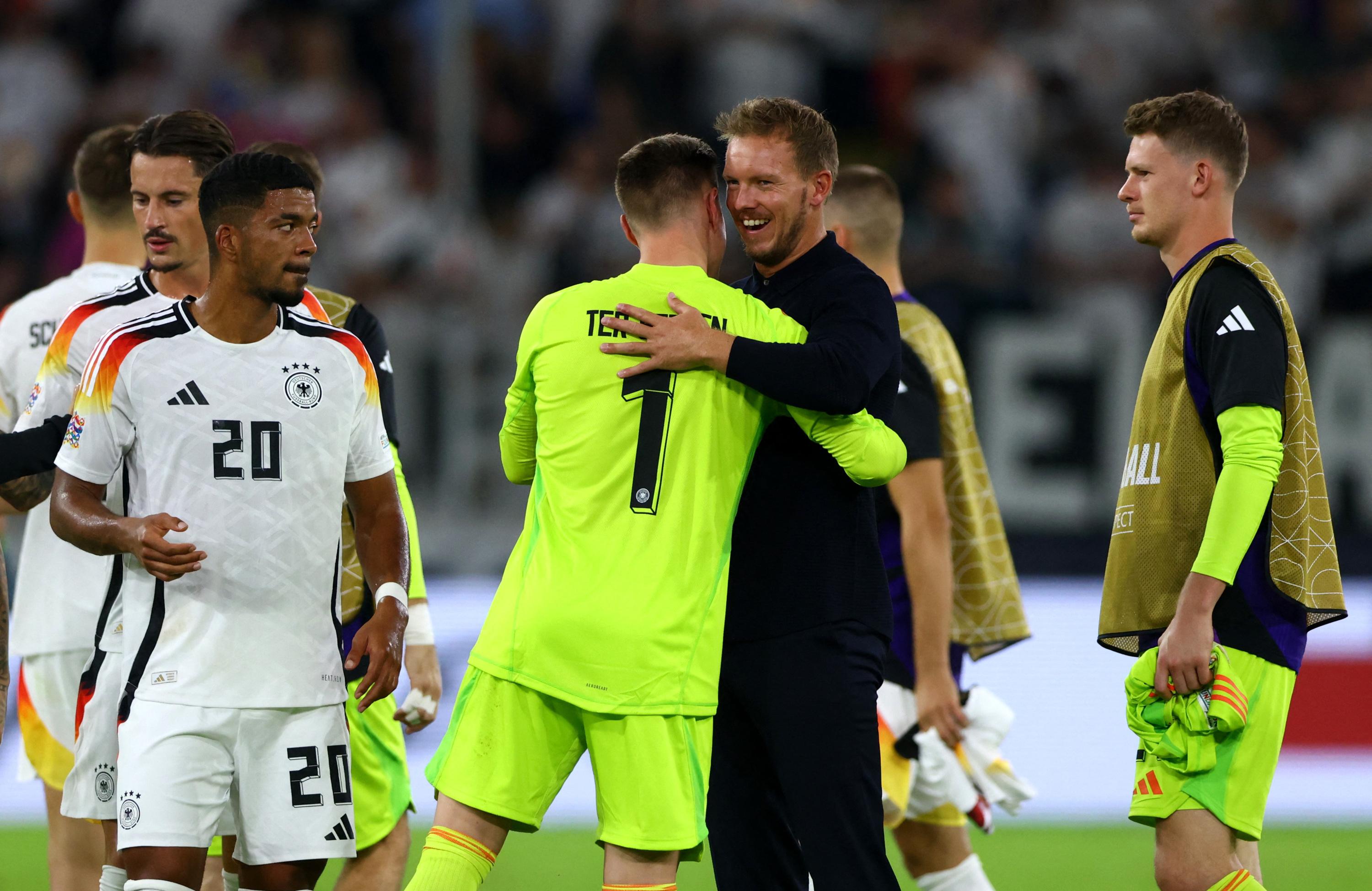 Foot : «Un grand choc pour nous», Nagelsmann dépité après la lourde blessure de ter Stegen