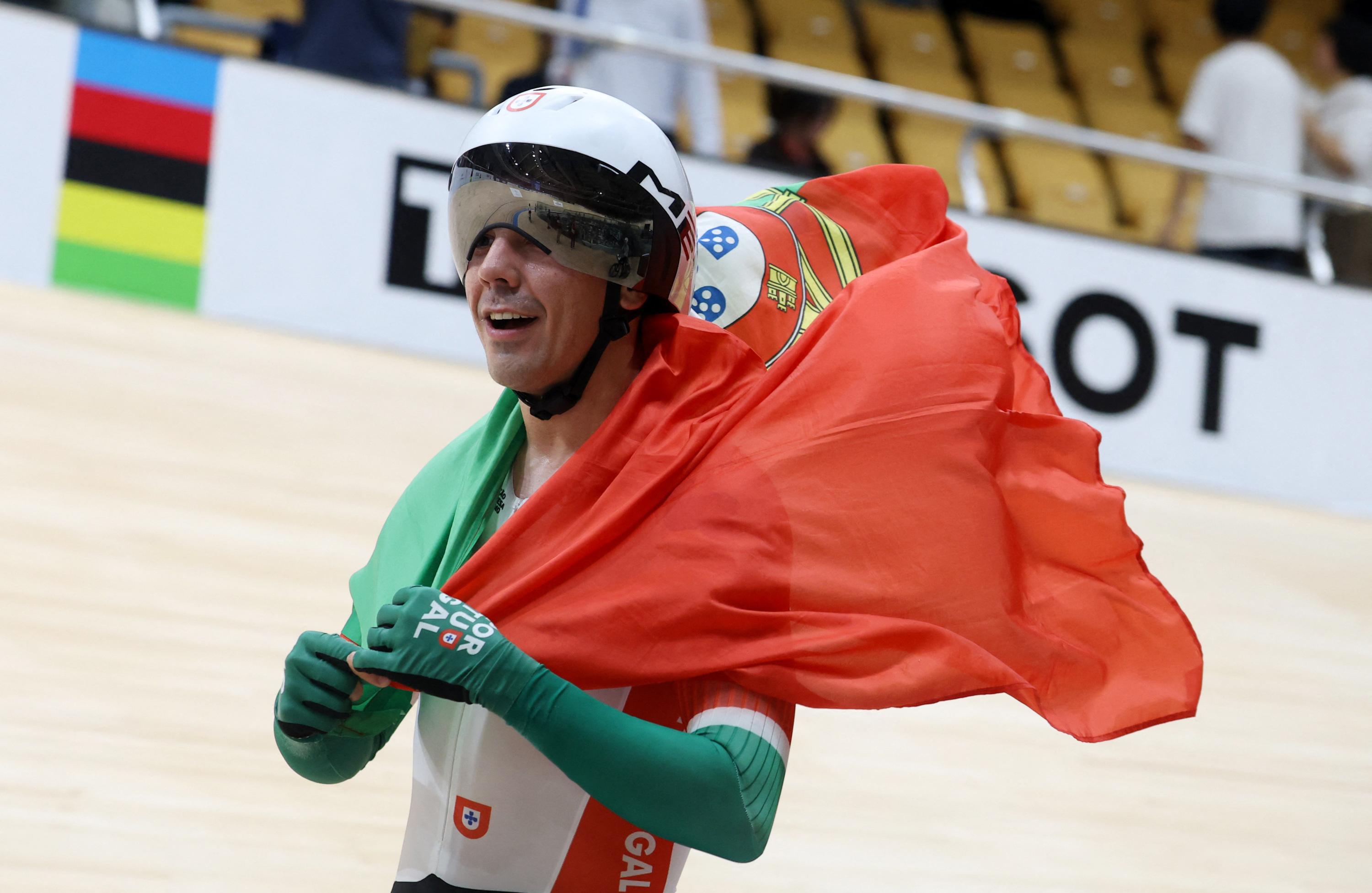 Cyclisme sur piste: Iuri Leitao remporte l’or sur l'omnium