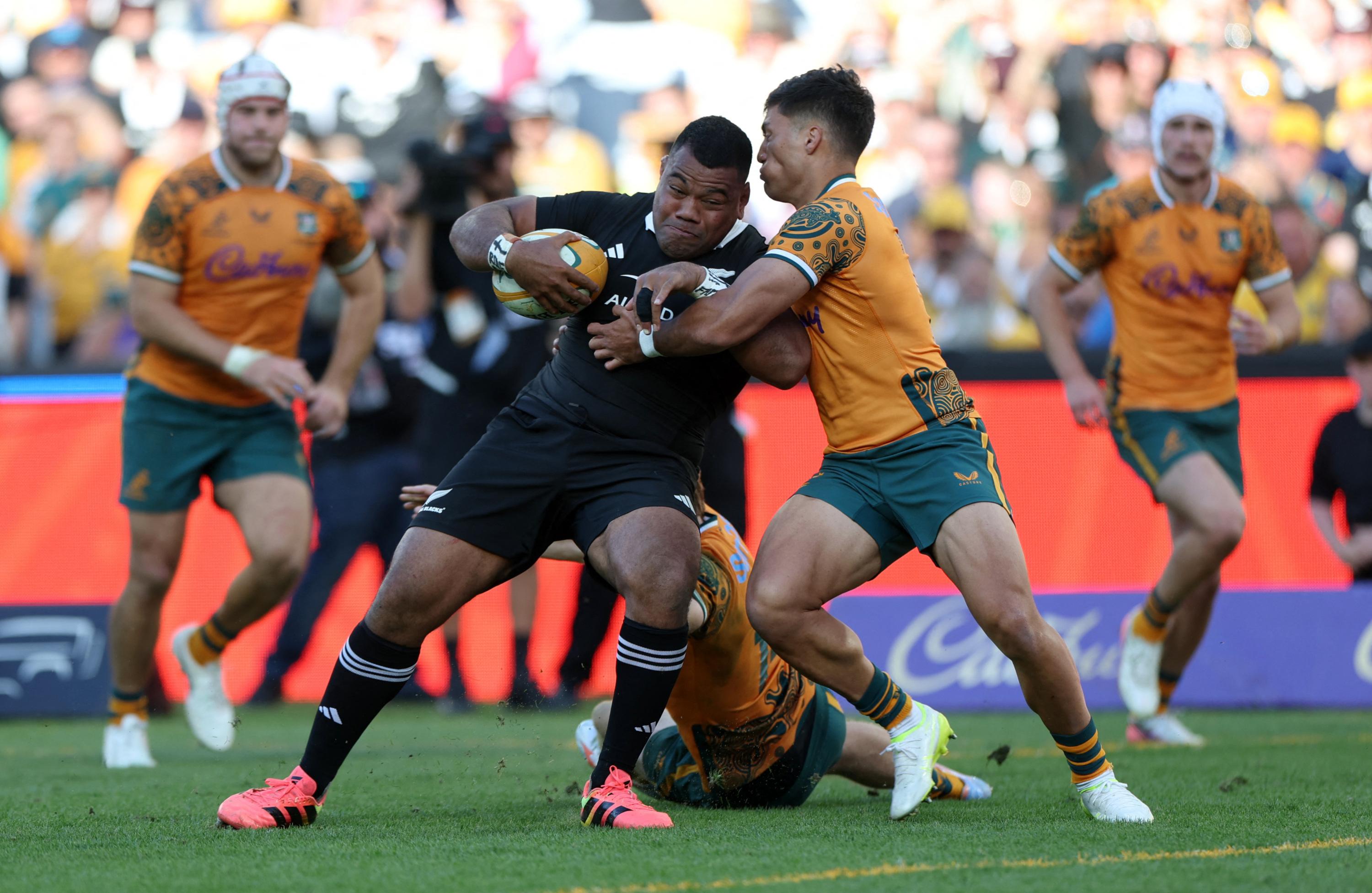 Rugby, Bledisloe Cup : les All Blacks ne font encore qu’une bouchée des Wallabies
