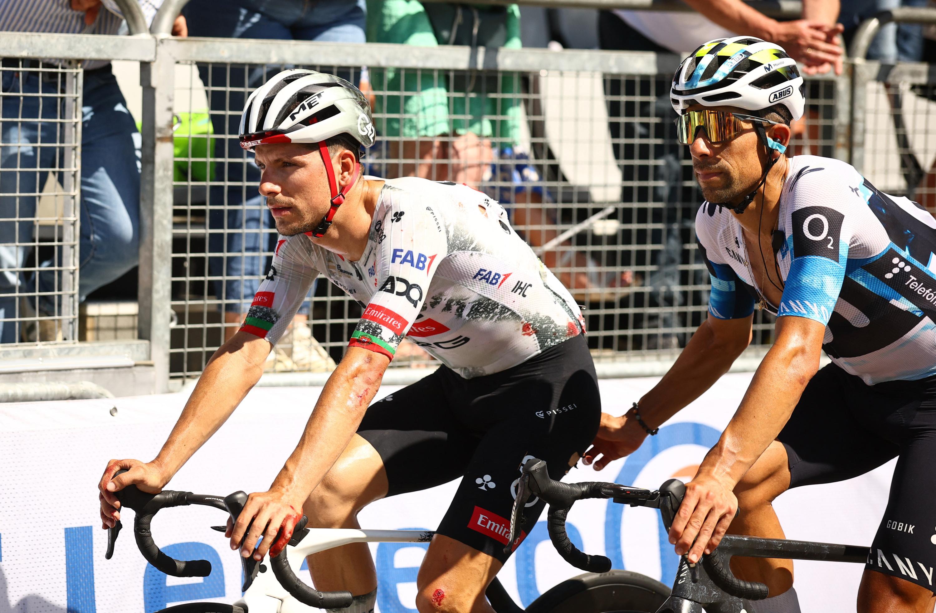 Tour de France : fracture à une côte pour Almeida, qui devrait continuer