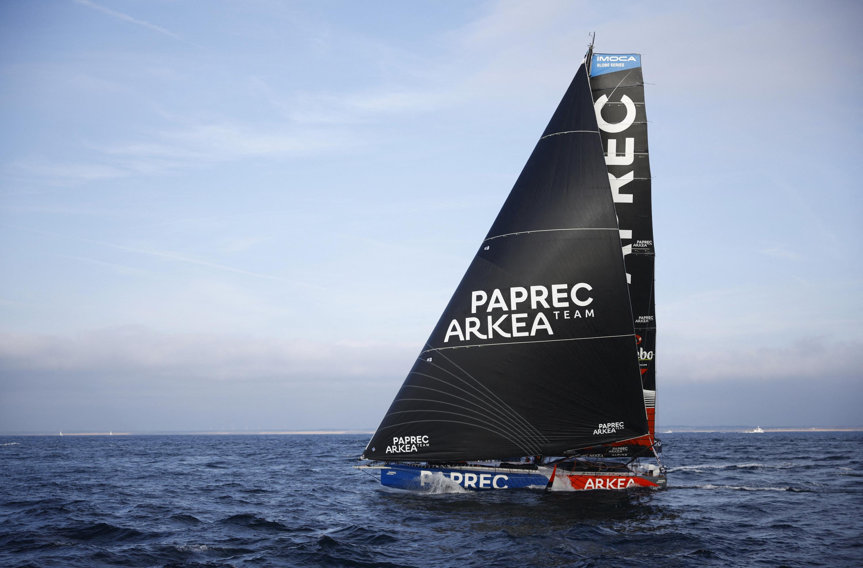 Vendée Globe : Yoann Richomme (Paprec Arkéa) passe premier à l'entrée de l’océan Indien