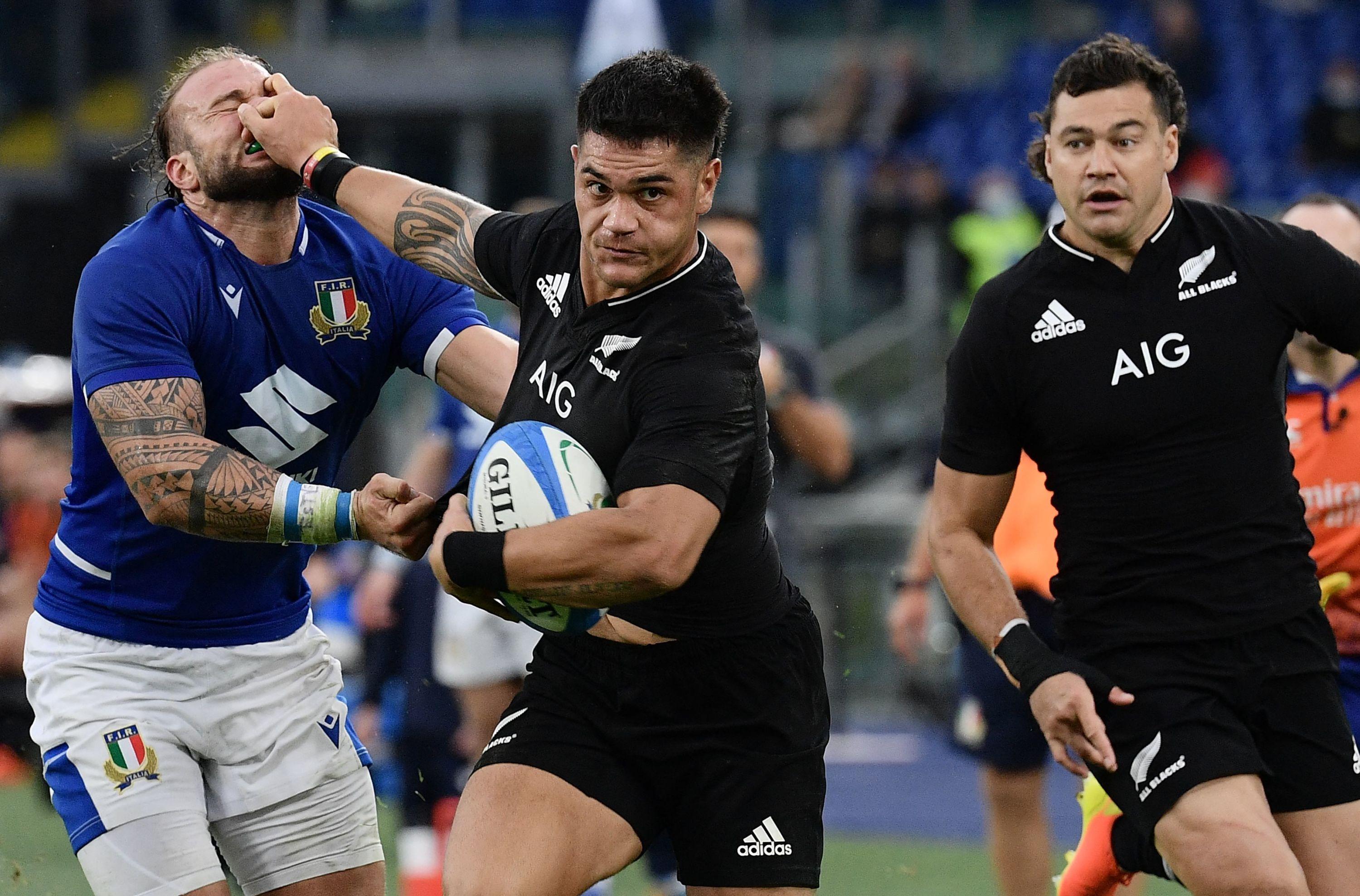 Rugby : la Nouvelle-Zélande surclasse l'Italie sans impressionner