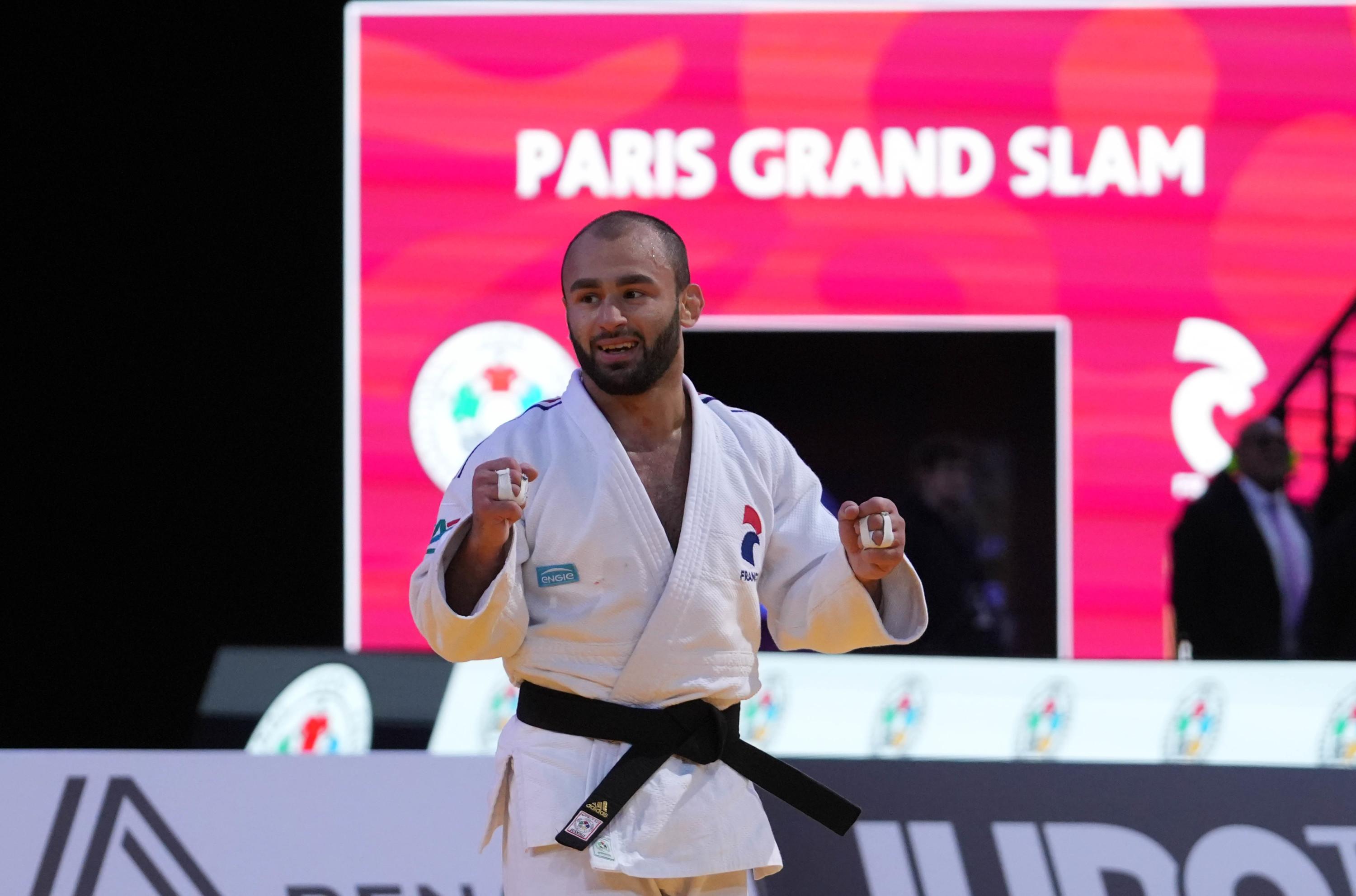 Judo : le Français Luka Mkheidze entre parfaitement dans sa compétition et rejoint déjà les quarts de finale