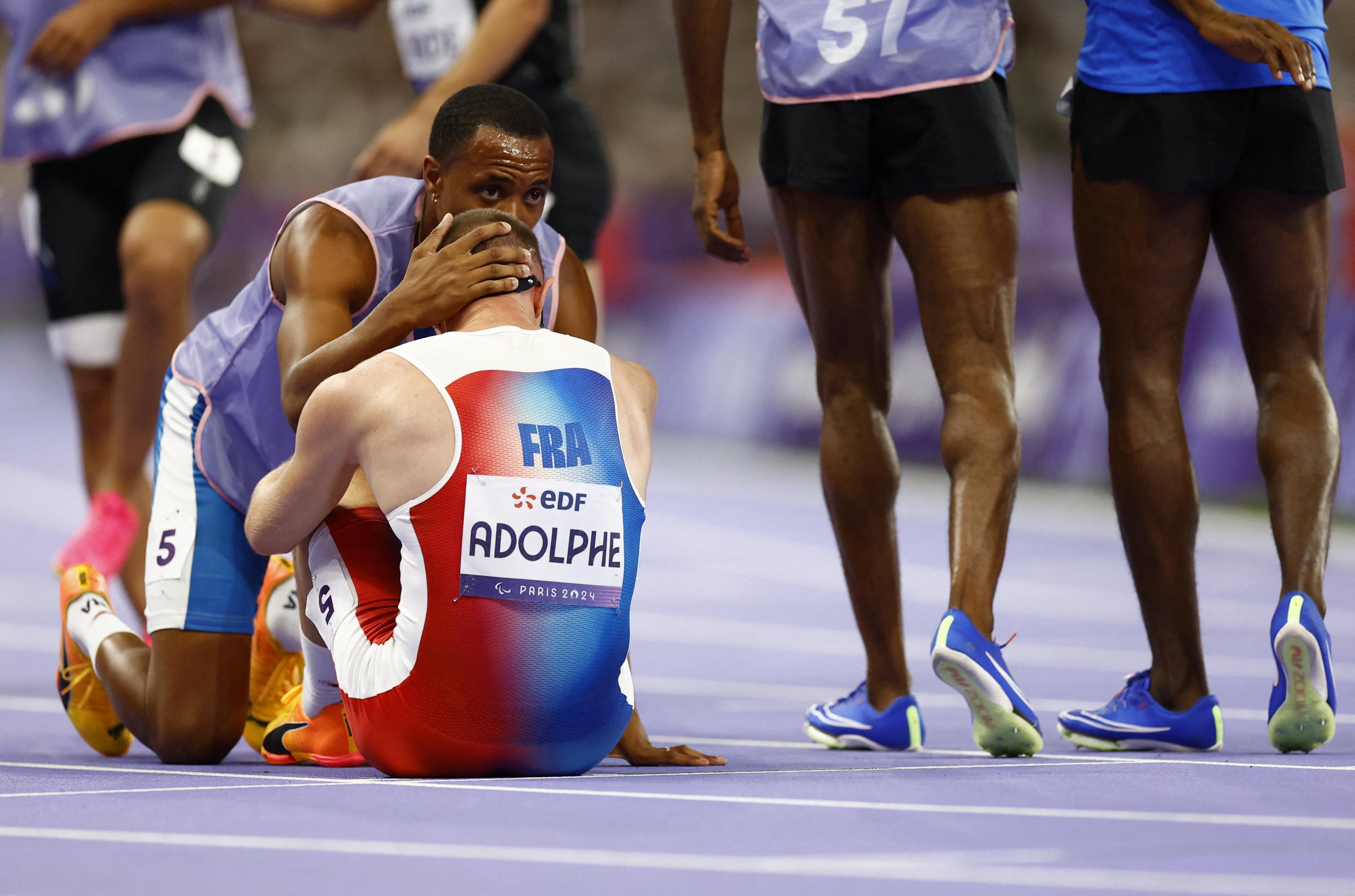 Jeux paralympiques : l'argent confirmé pour Timothée Adolphe au 400 m T11