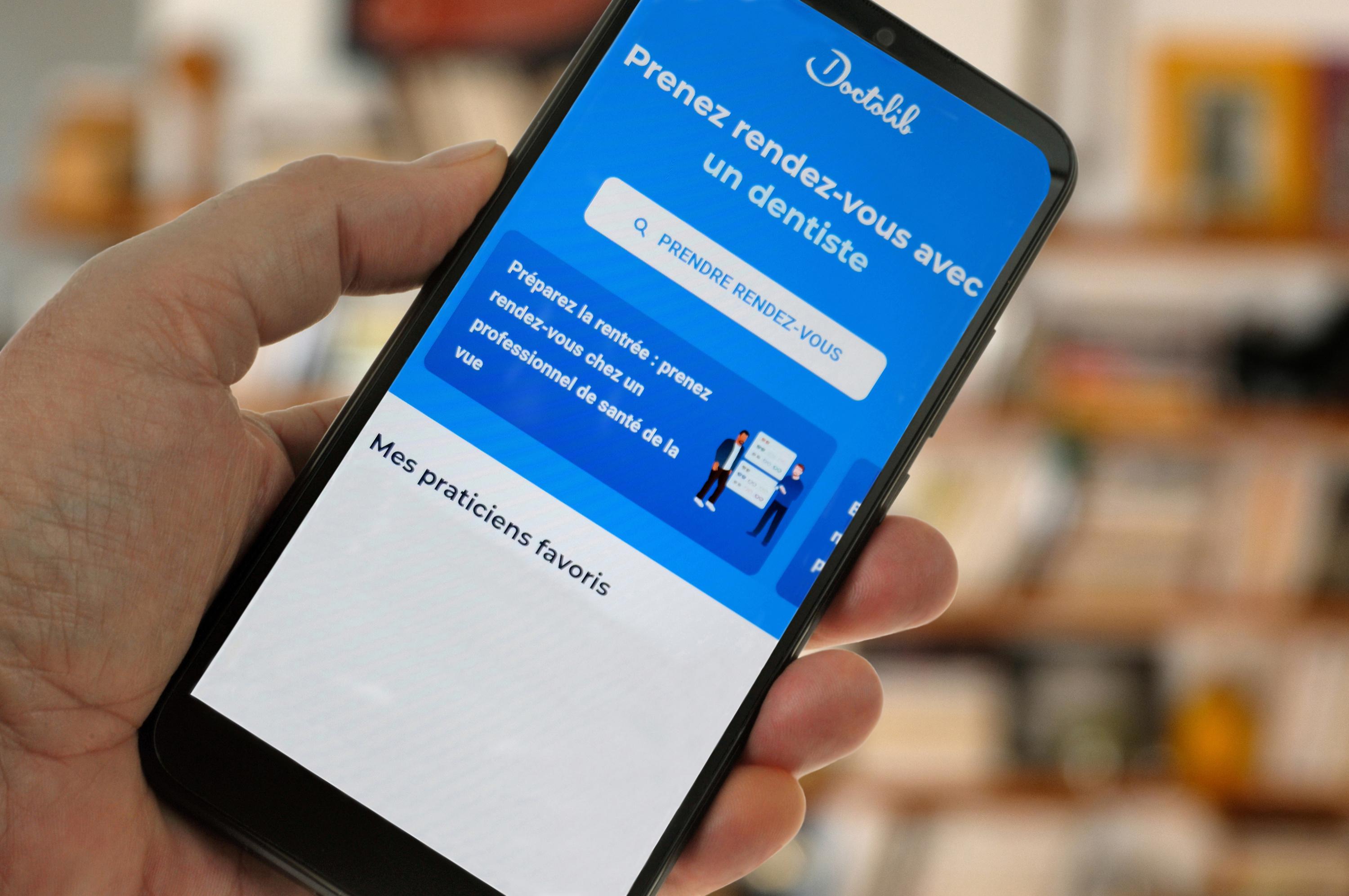 Sur l’application Doctolib, les patients pourront bientôt centraliser et partager leurs documents médicaux