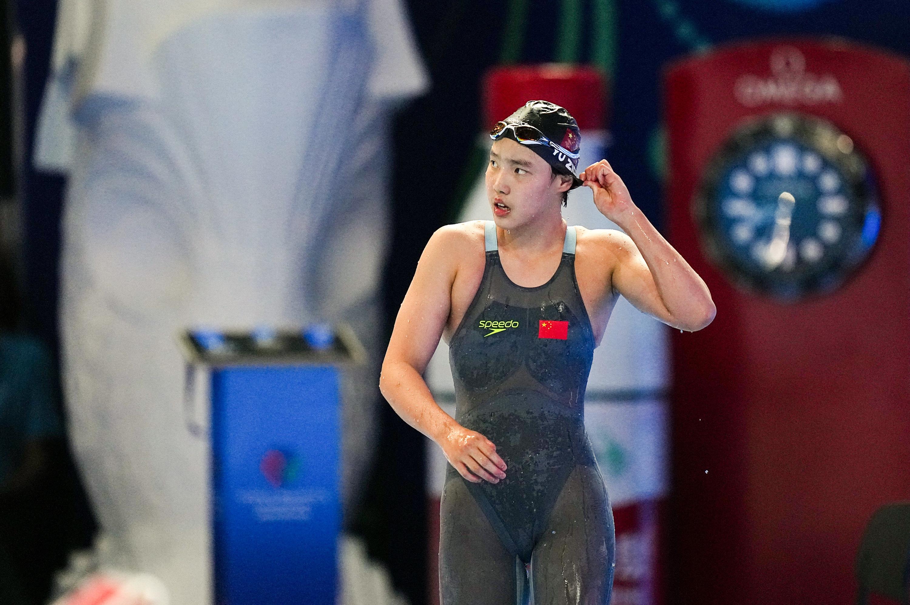 Mondiaux de natation : la Chinoise Yu Zidi s’offre une deuxième finale à 12 ans