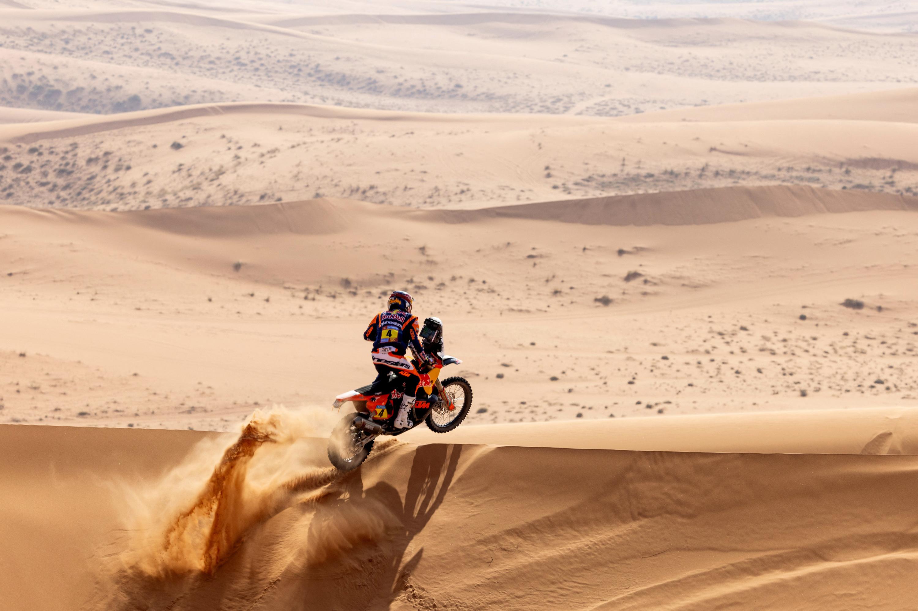 Dakar 2025, Moto : intouchable, le leader Daniel Sanders remporte la 7e étape