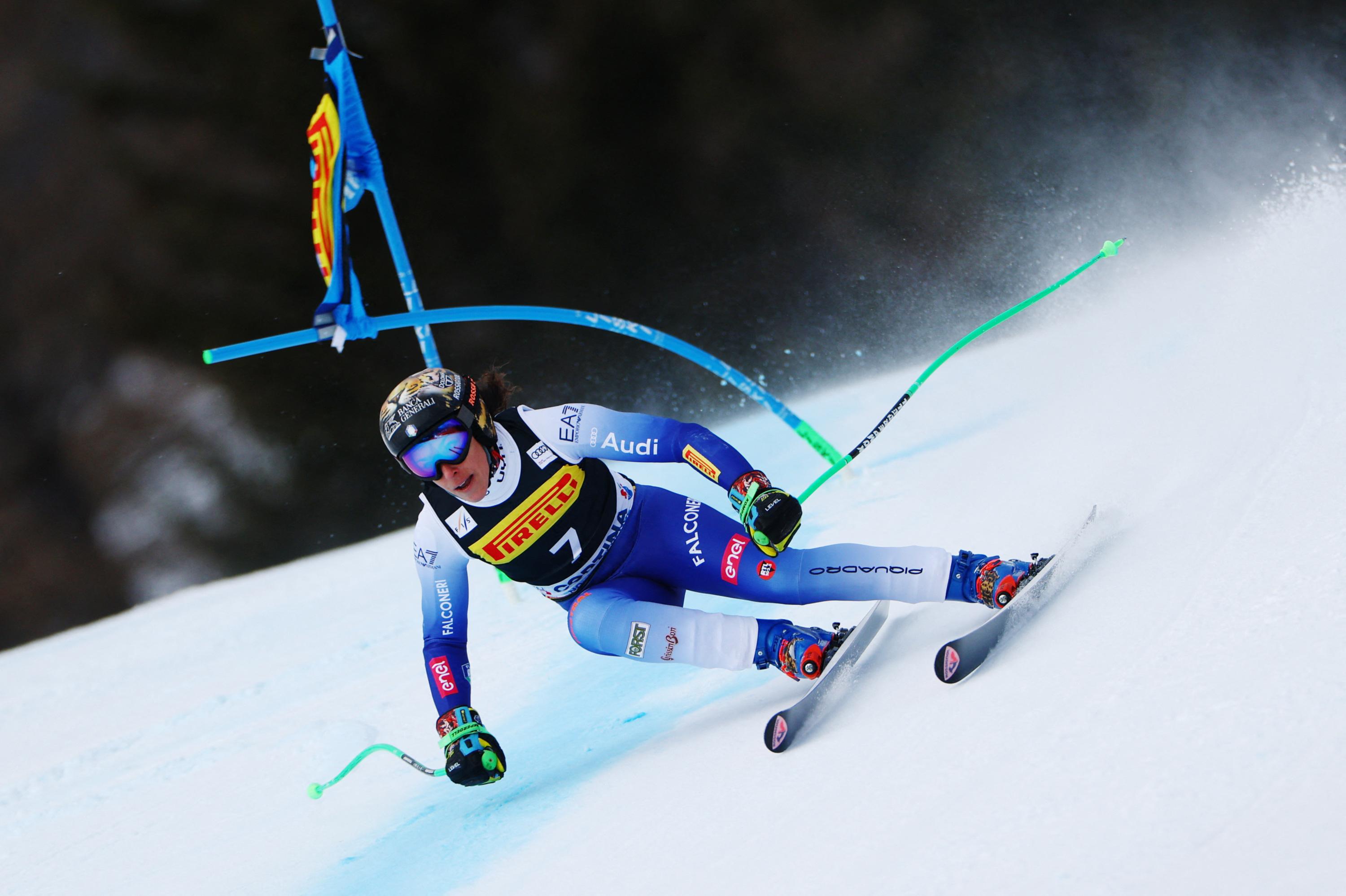 Ski alpin : impériale, Brignone s’impose dans le super-G de Cortina d'Ampezzo