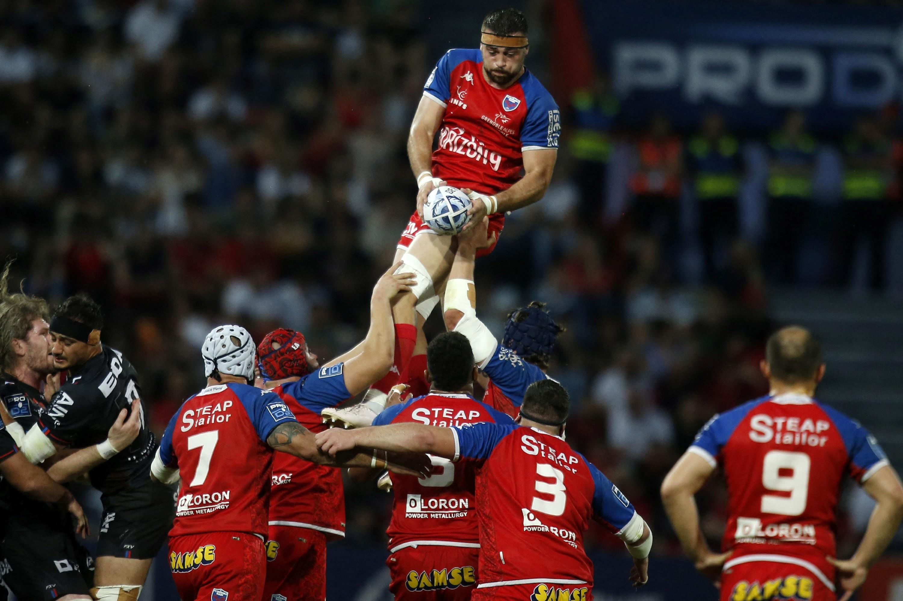 Pro D2 : le leader Grenoble perd face à Soyaux-Angoulême