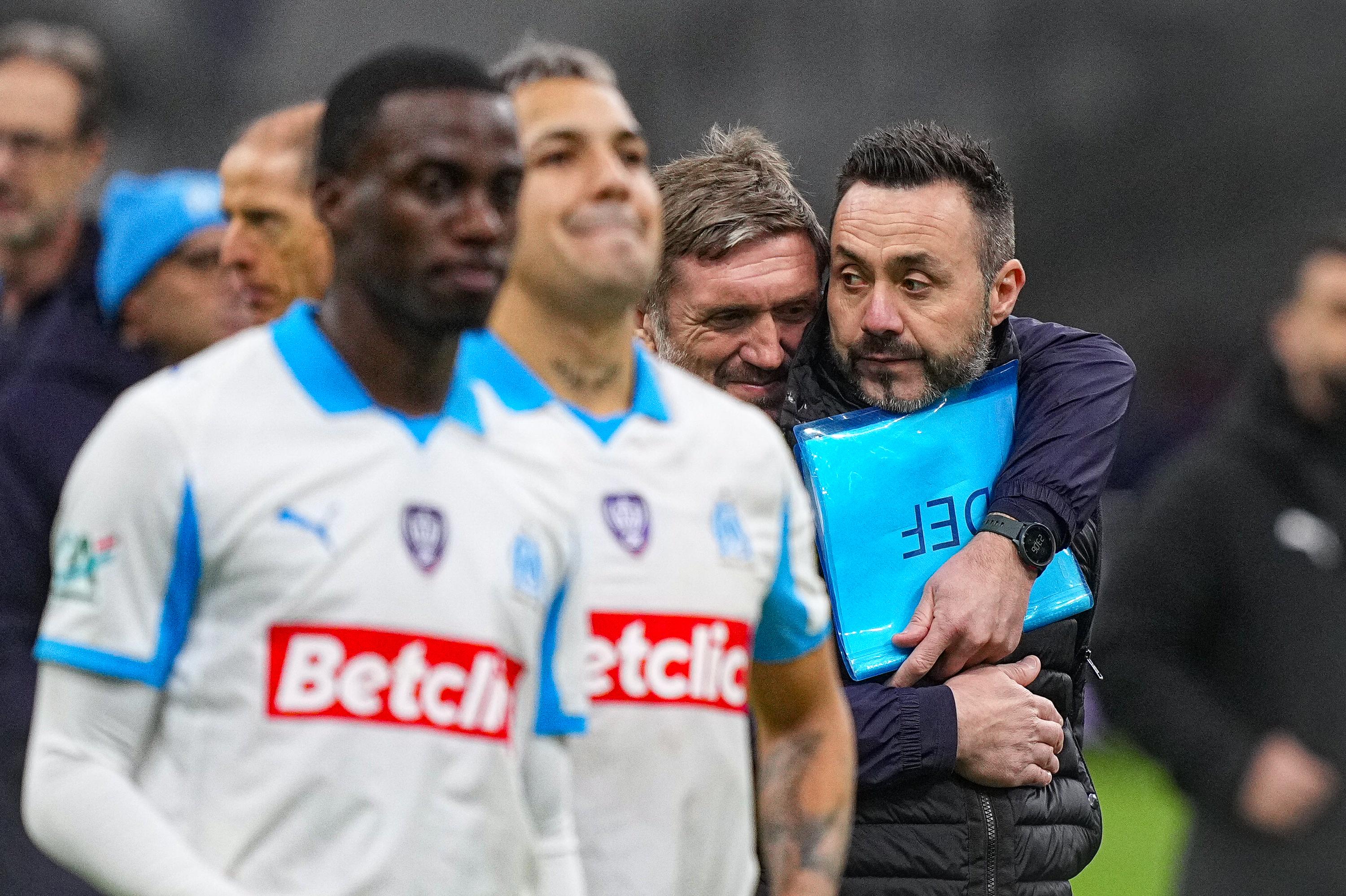 OM-Rennes : «L’ambition de gagner face au PSG, on doit tous l’avoir», clame De Zerbi après le succès de son «équipe étrange» en Coupe de France