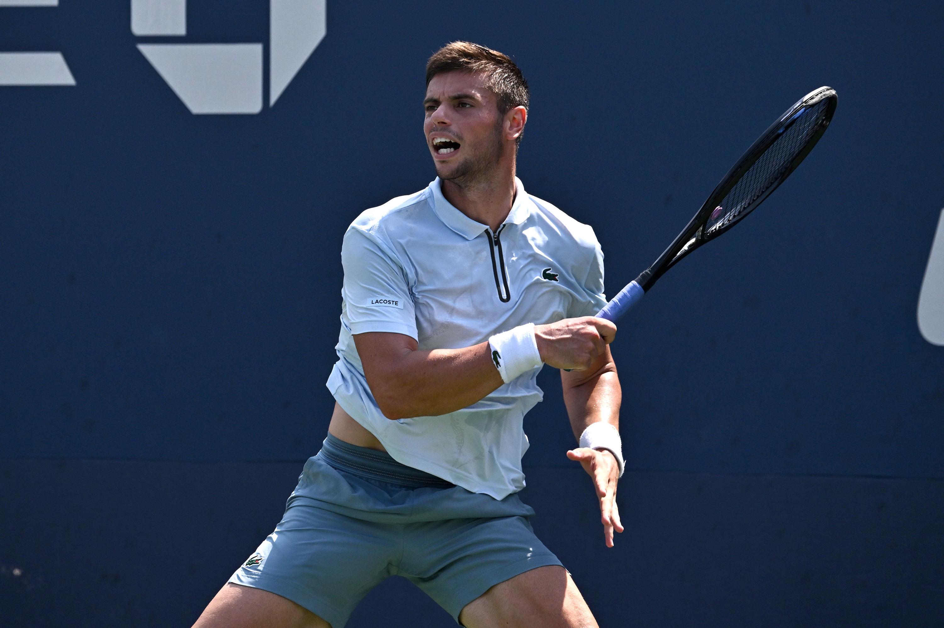 US Open : «J’aimerais bien aller plus loin», rescapé des qualifications, le Français Arthur Géa se hisse au 2e tour