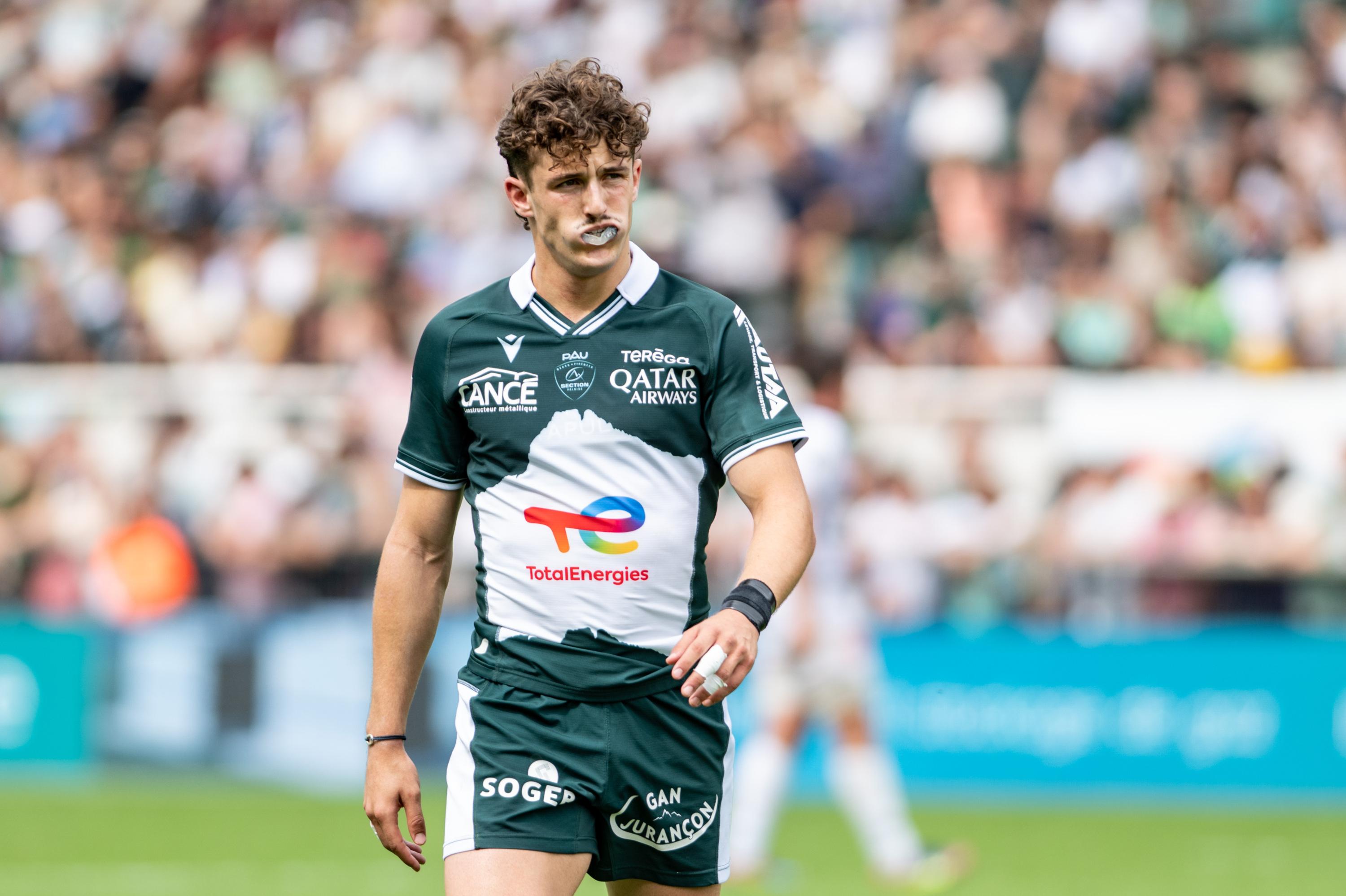 Top 14 : l'ailier Grégoire Arfeuil quittera la Section Paloise à la fin de la saison