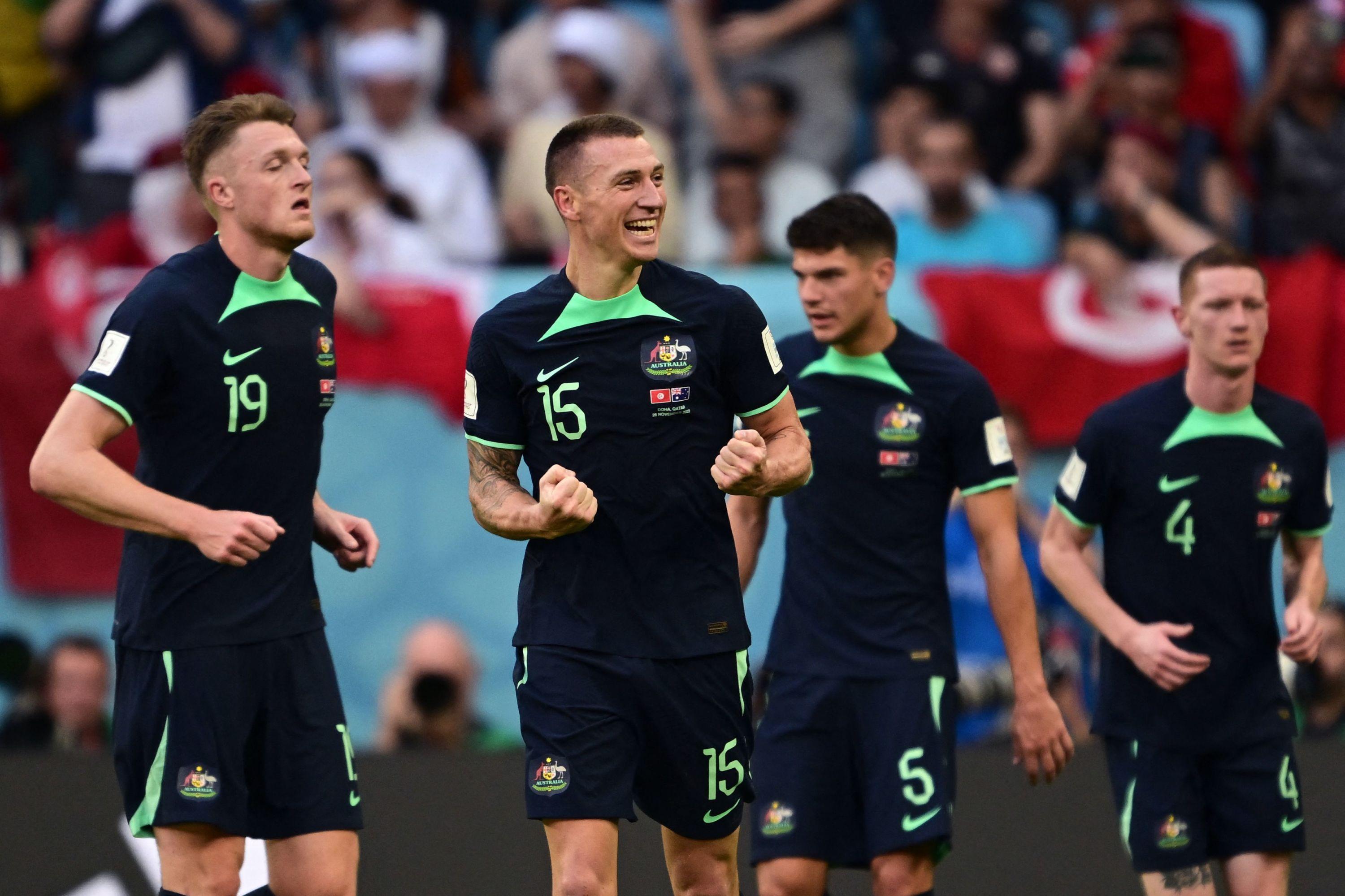 EN DIRECT - Tunisie-Australie : à la pause, les Socceroos mènent au score