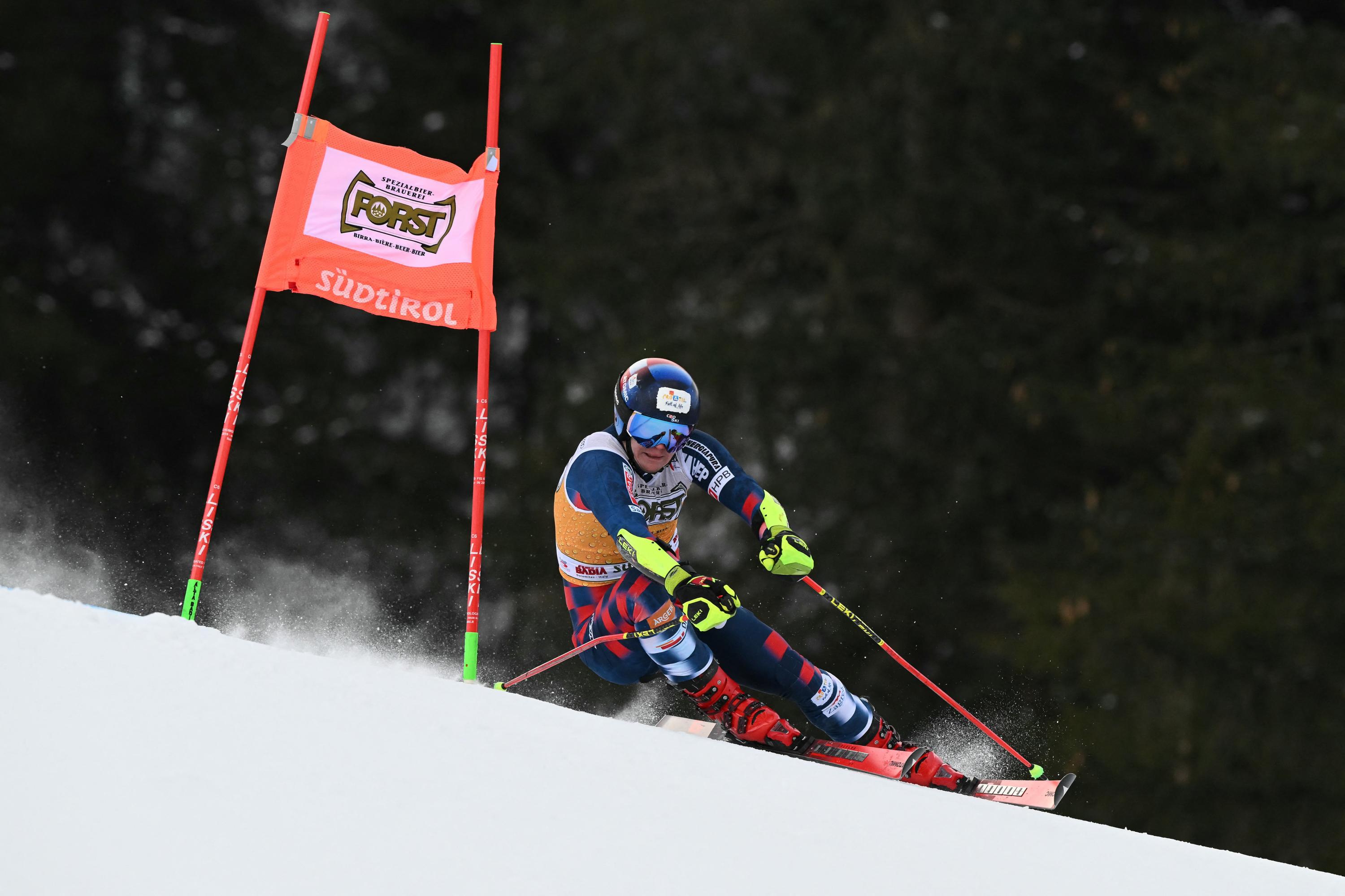 Ski : Zubcic en tête du géant d'Alta Badia à mi-parcours, Pinturault distancé