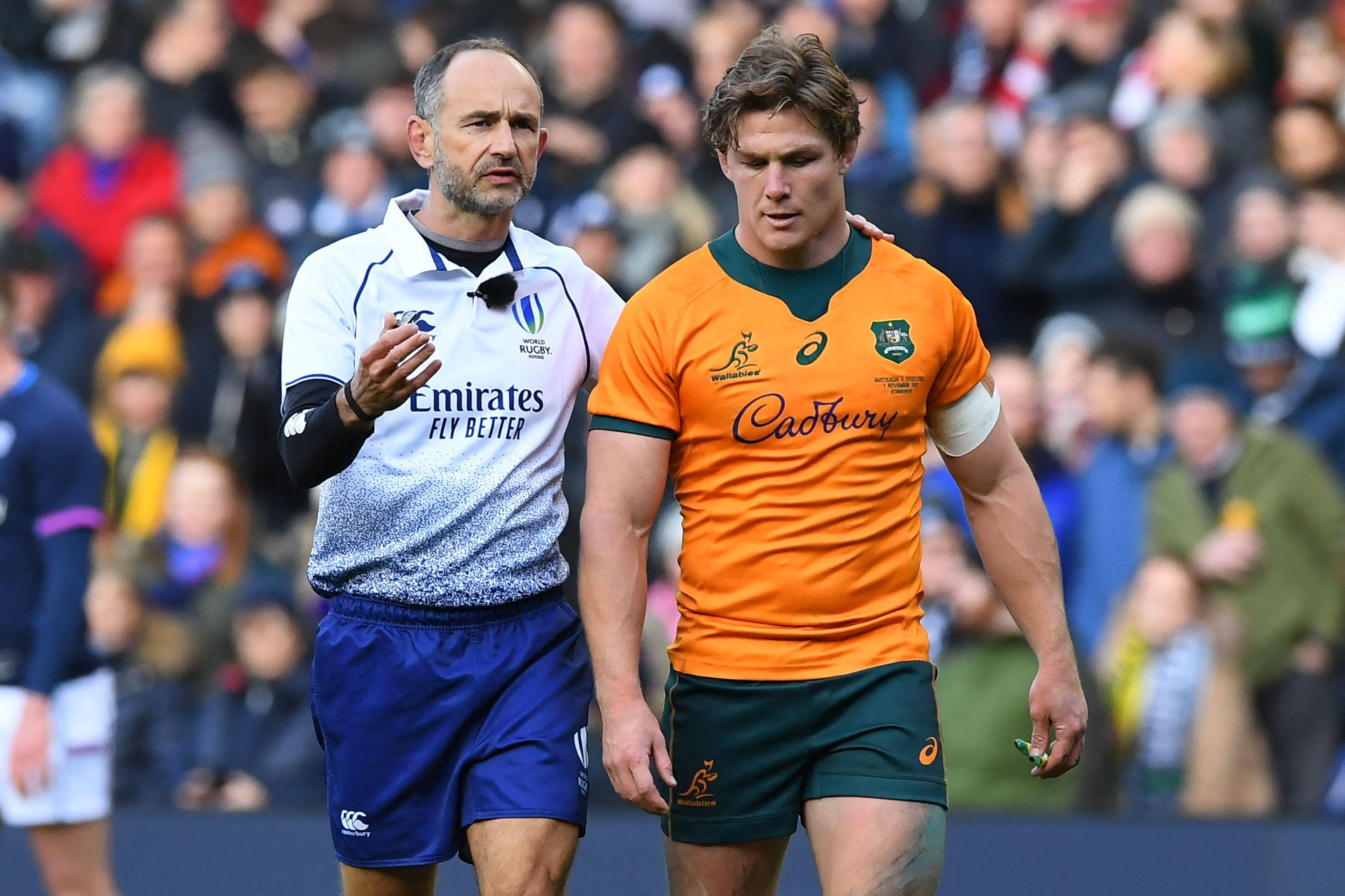 Rugby : L'arbitre Romain Poite remercié par les Wallabies pour son dernier match international