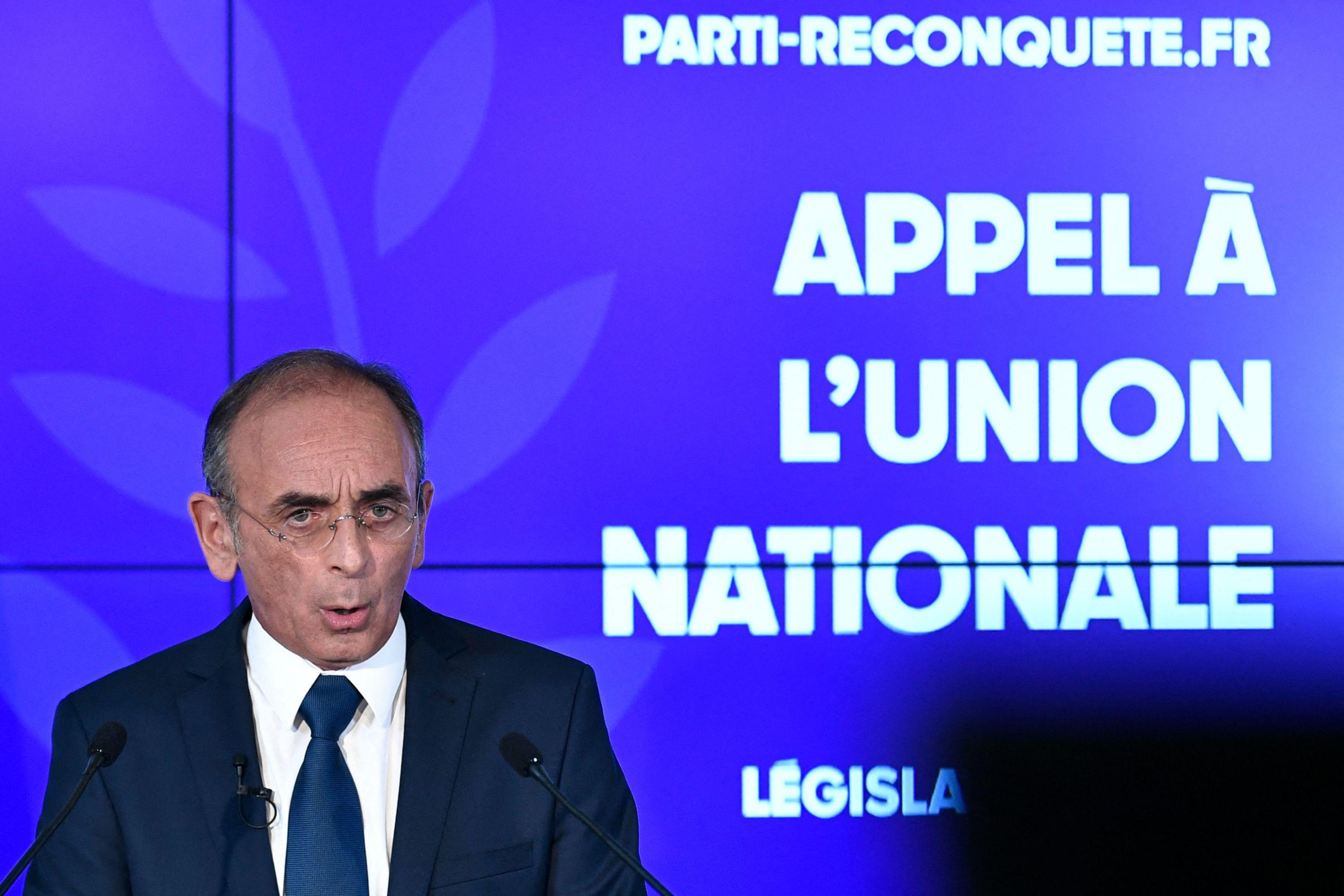 Quel Est Le Parti De Zemmour Législatives 2022 : Reconquête ! ne présentera pas de candidat face à Le  Pen, Ciotti et Dupont-Aignan