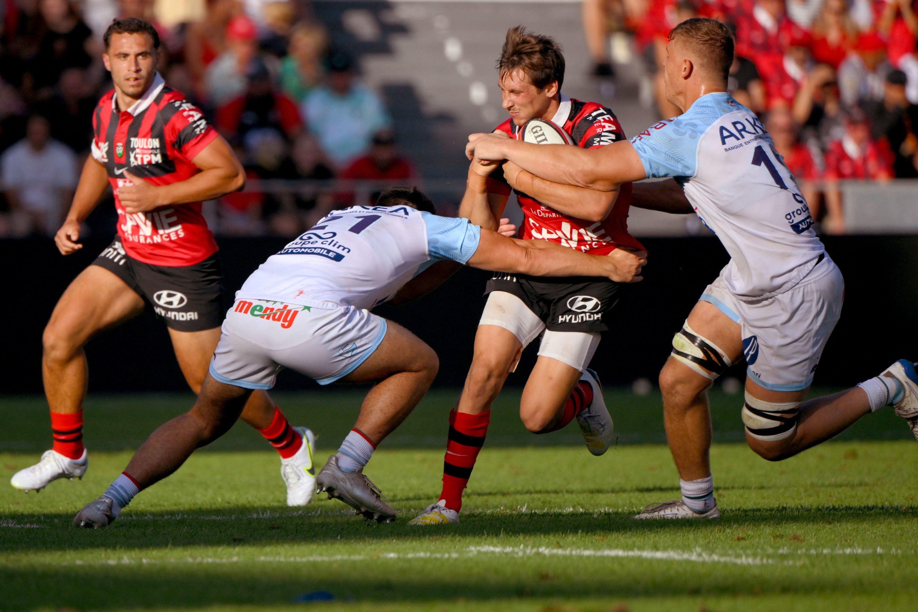 Top 14 : Toulon cartonne, Lyon gagne à Brive
