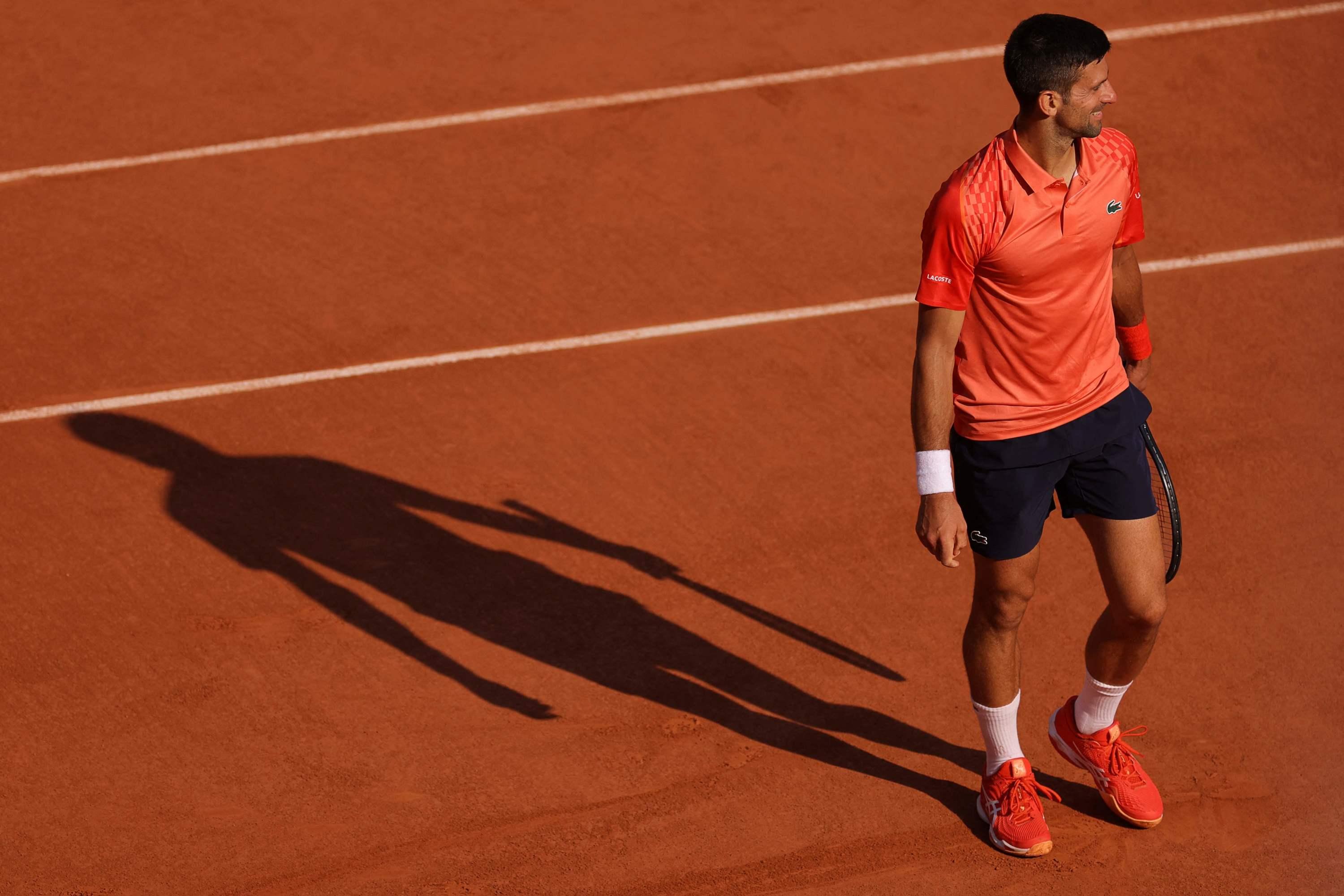 Les sparring-partners restent dans l'ombre des joueurs mythiques, à l'instar de Novak Djokovic.