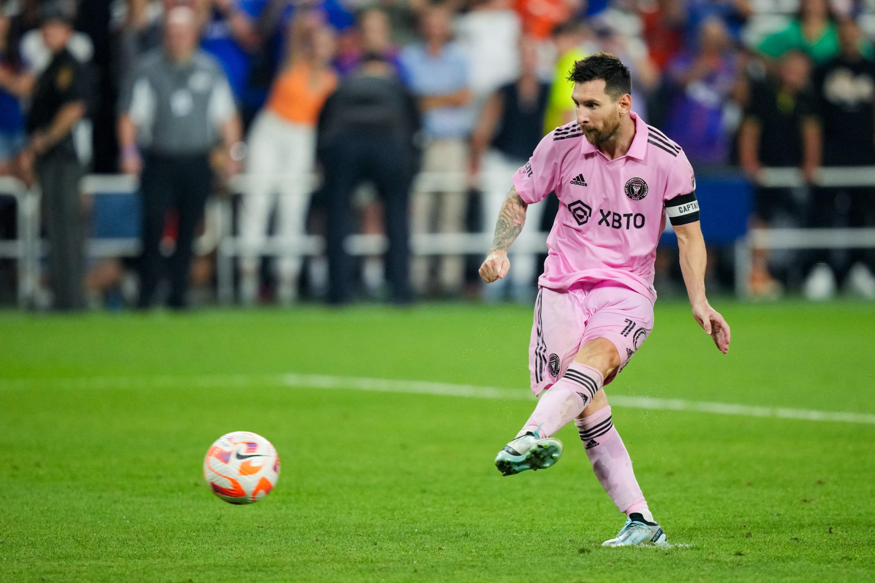 Foot : Messi encore décisif qualifie l'Inter Miami pour une nouvelle finale, en Coupe des États-Unis