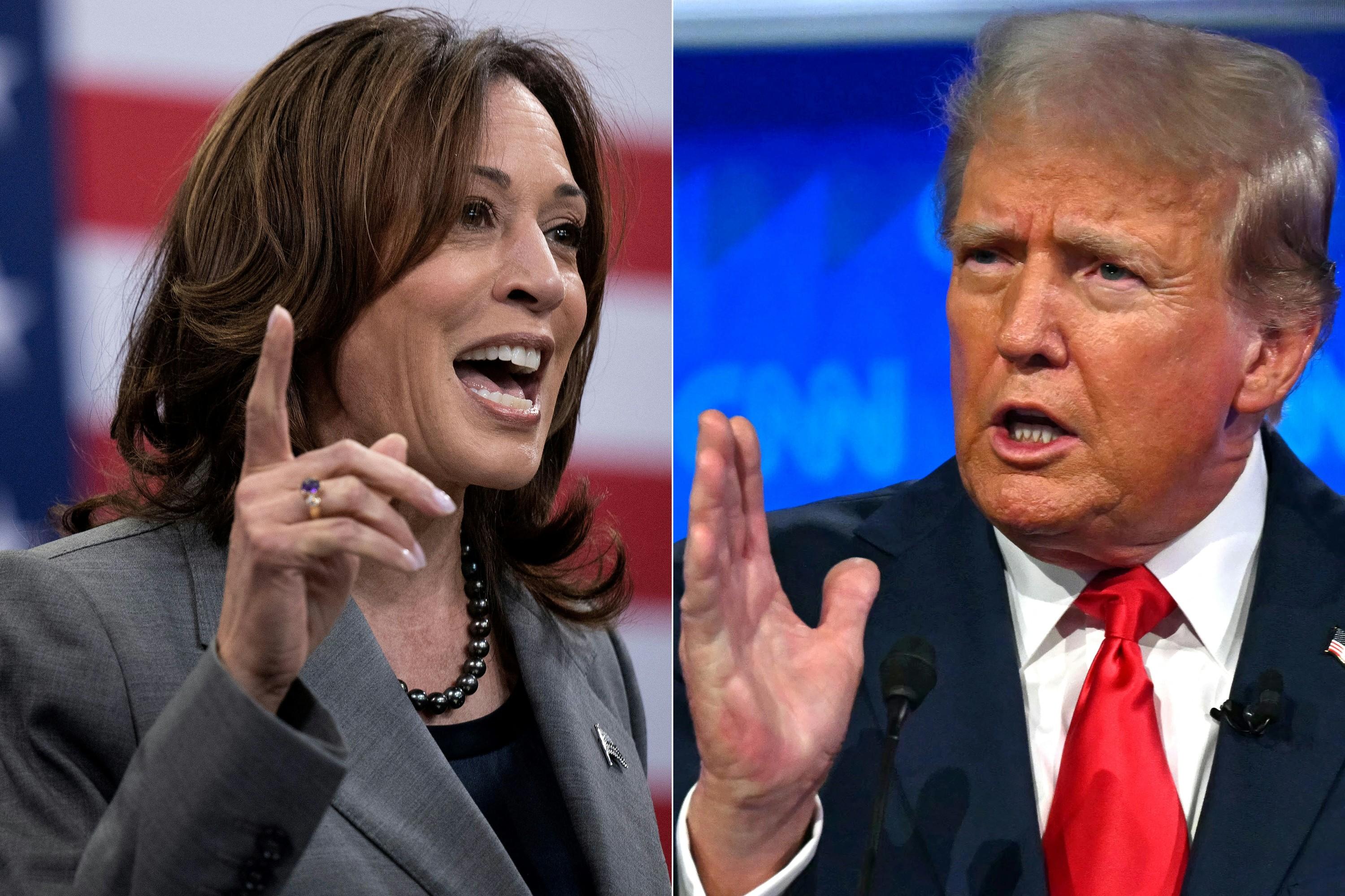 Présidentielle américaine : Kamala Harris devance Donald Trump dans des États clés