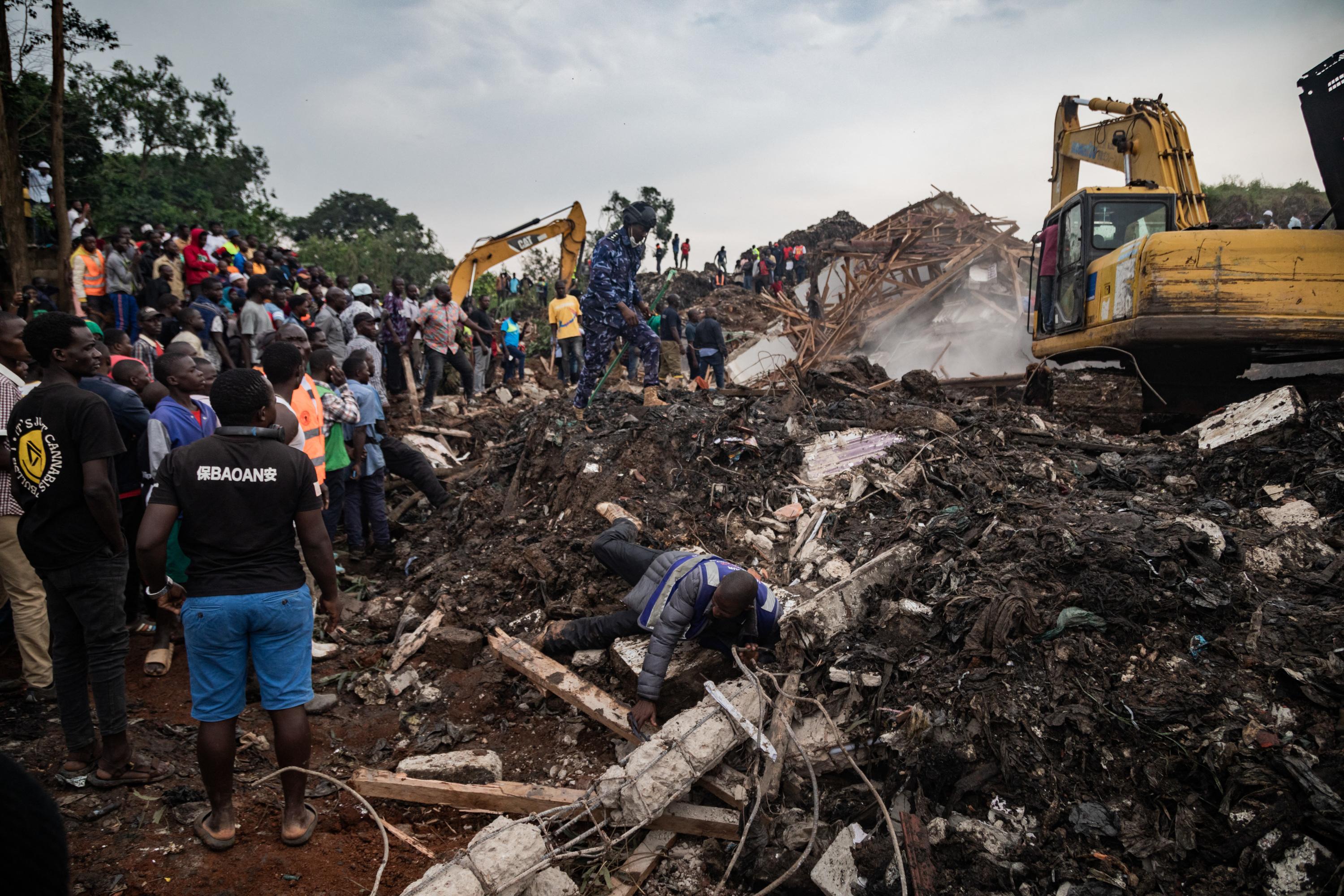 Ouganda : après l’effondrement d'une décharge, le bilan monte à 19 morts