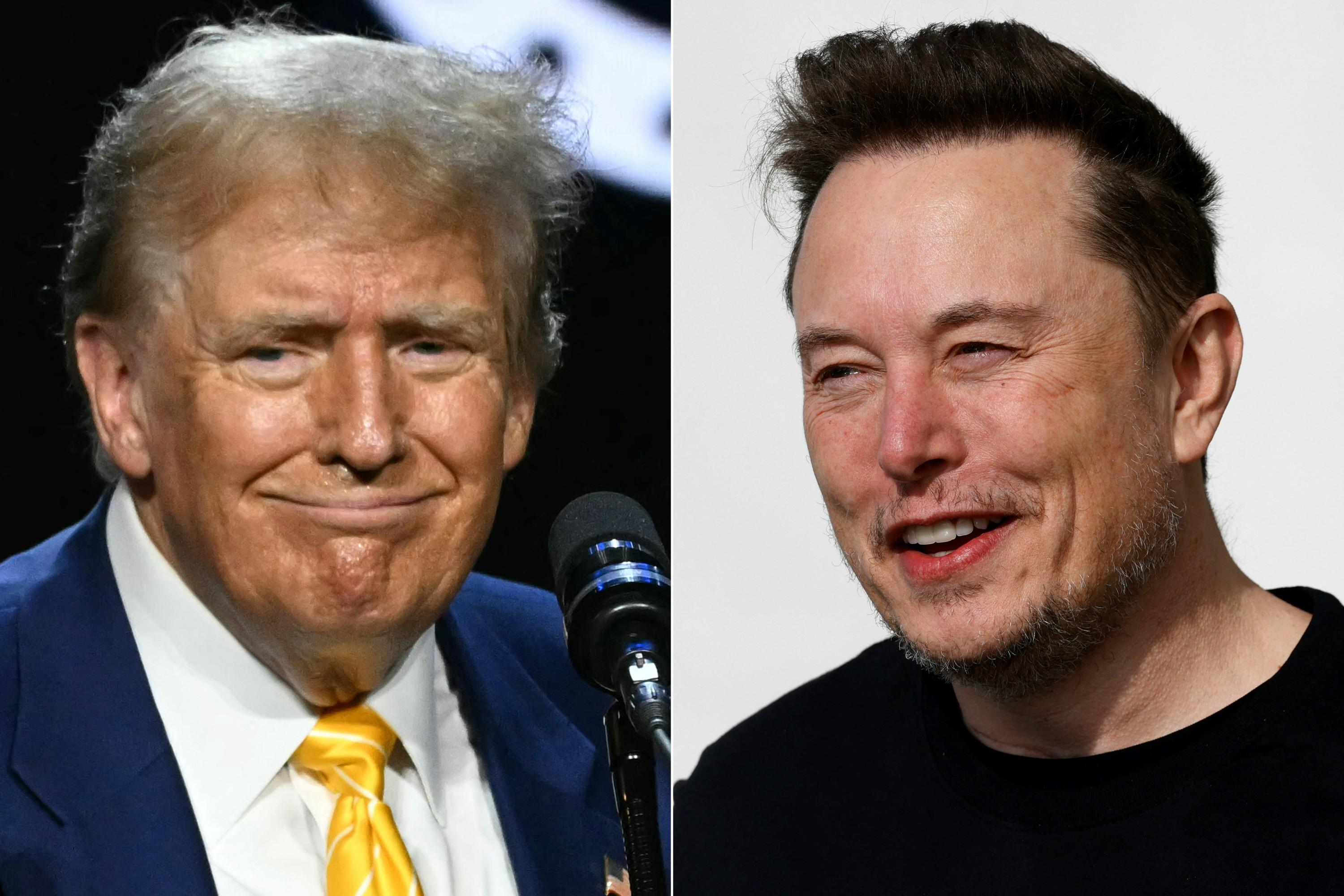 «Grande expulsion», Kamala Harris, guerre en Ukraine... Les théories radicales de Trump face à Elon Musk