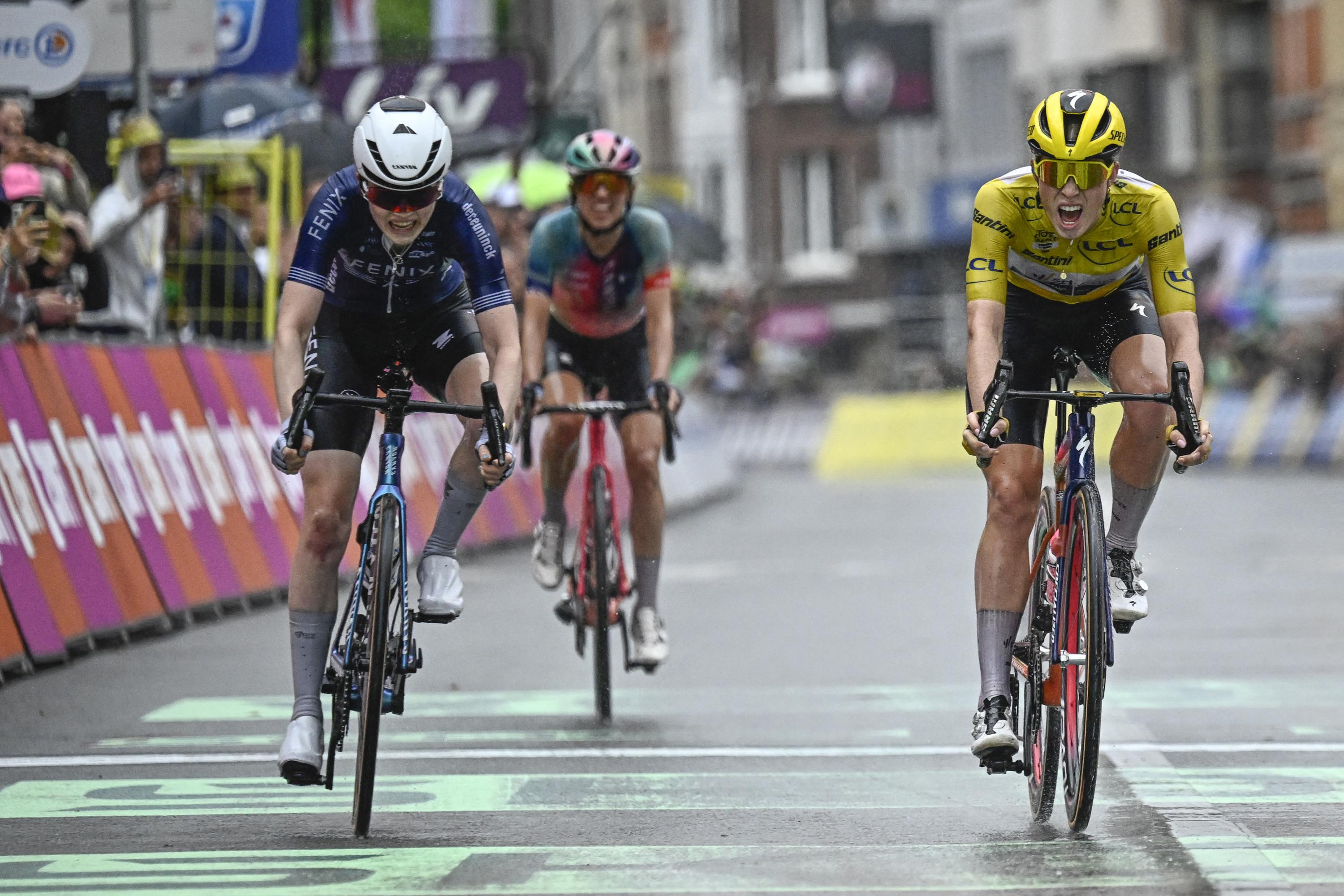 Tour de France (F) : Puck Pieterse remporte la 4e étape devant Vollering qui reste en jaune