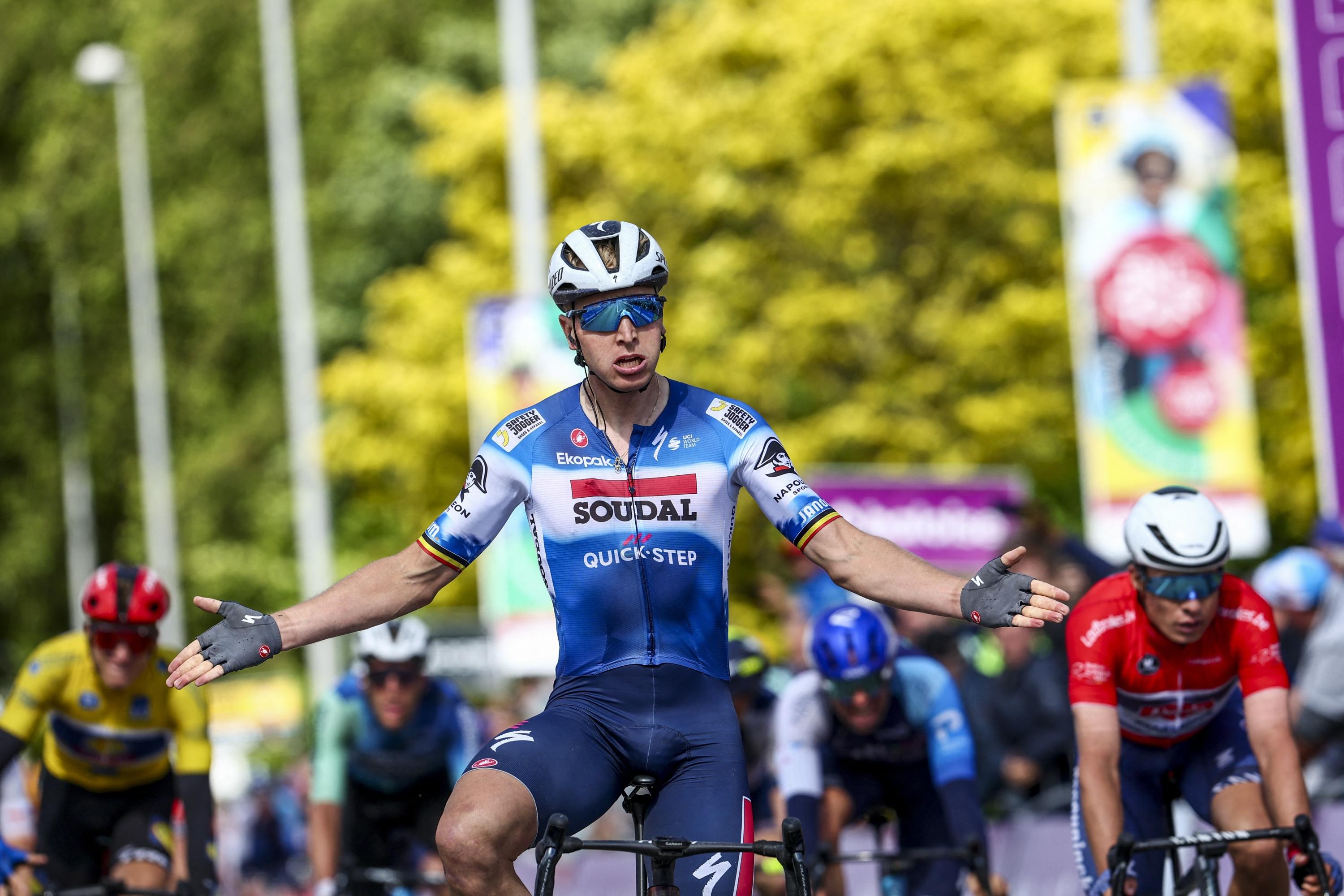 Cyclisme : Tim Merlier remporte la 5e étape du Tour de Pologne