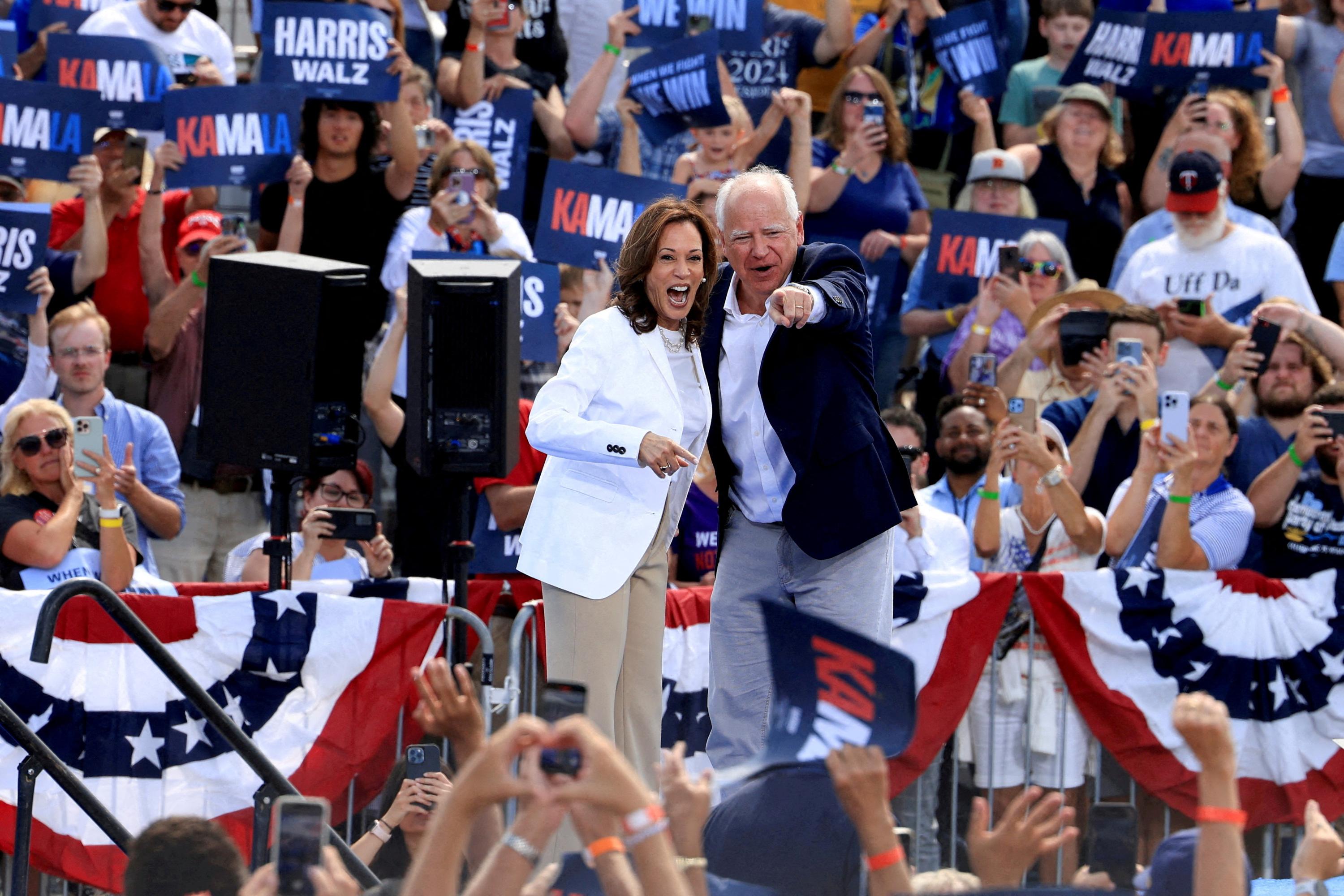 Crédits d’impôts, contrôle des prix : Kamala Harris se lance au secours de la classe moyenne