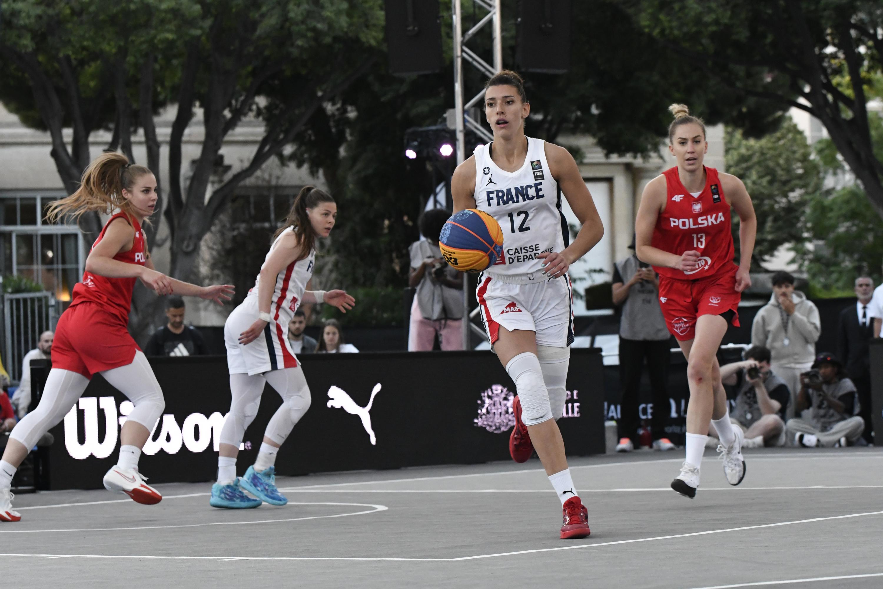 Basket 3x3 : la France en finale de la Coupe d’Europe féminine